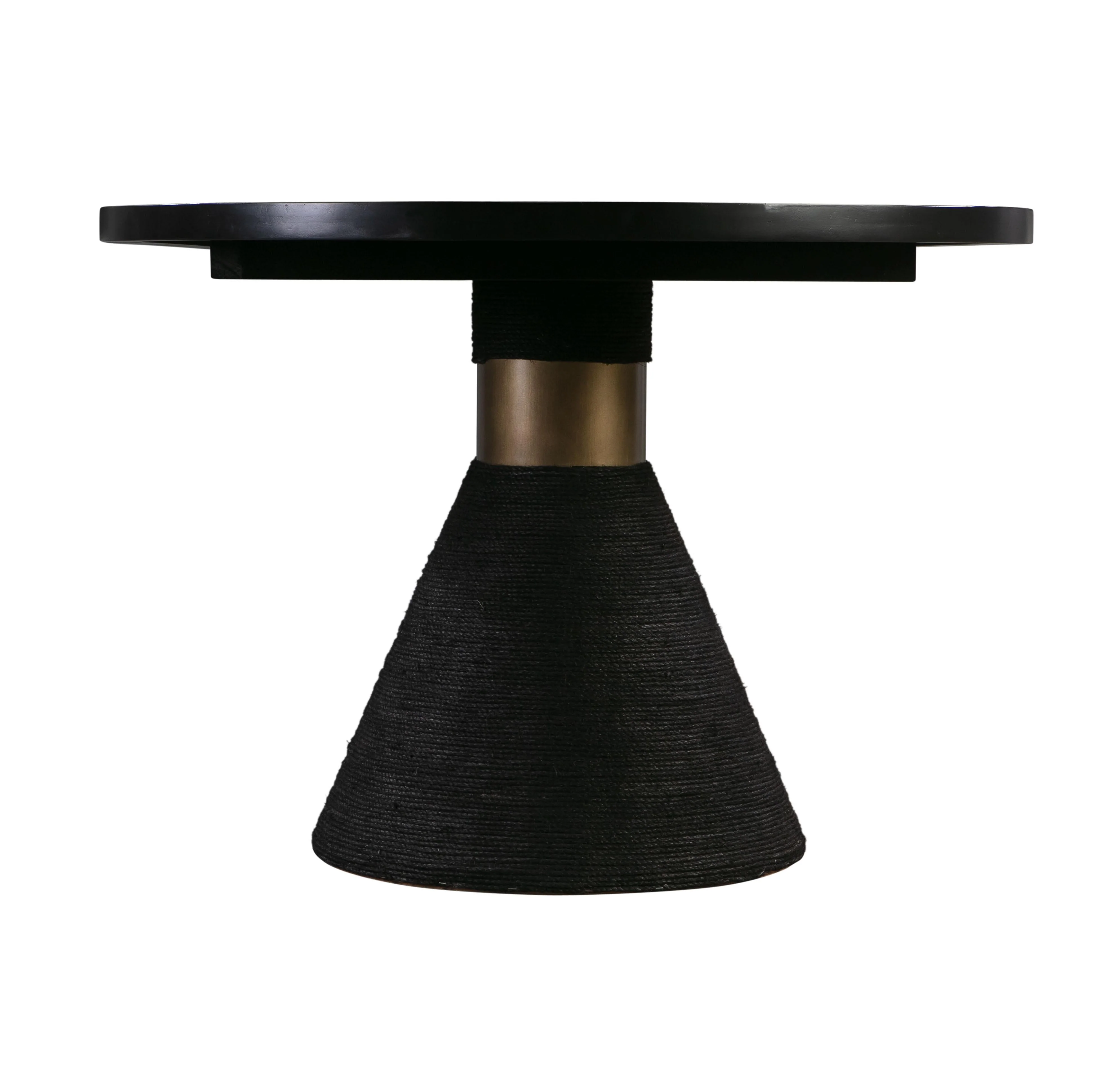 Rishi Black Rope Oval Table - Image 6