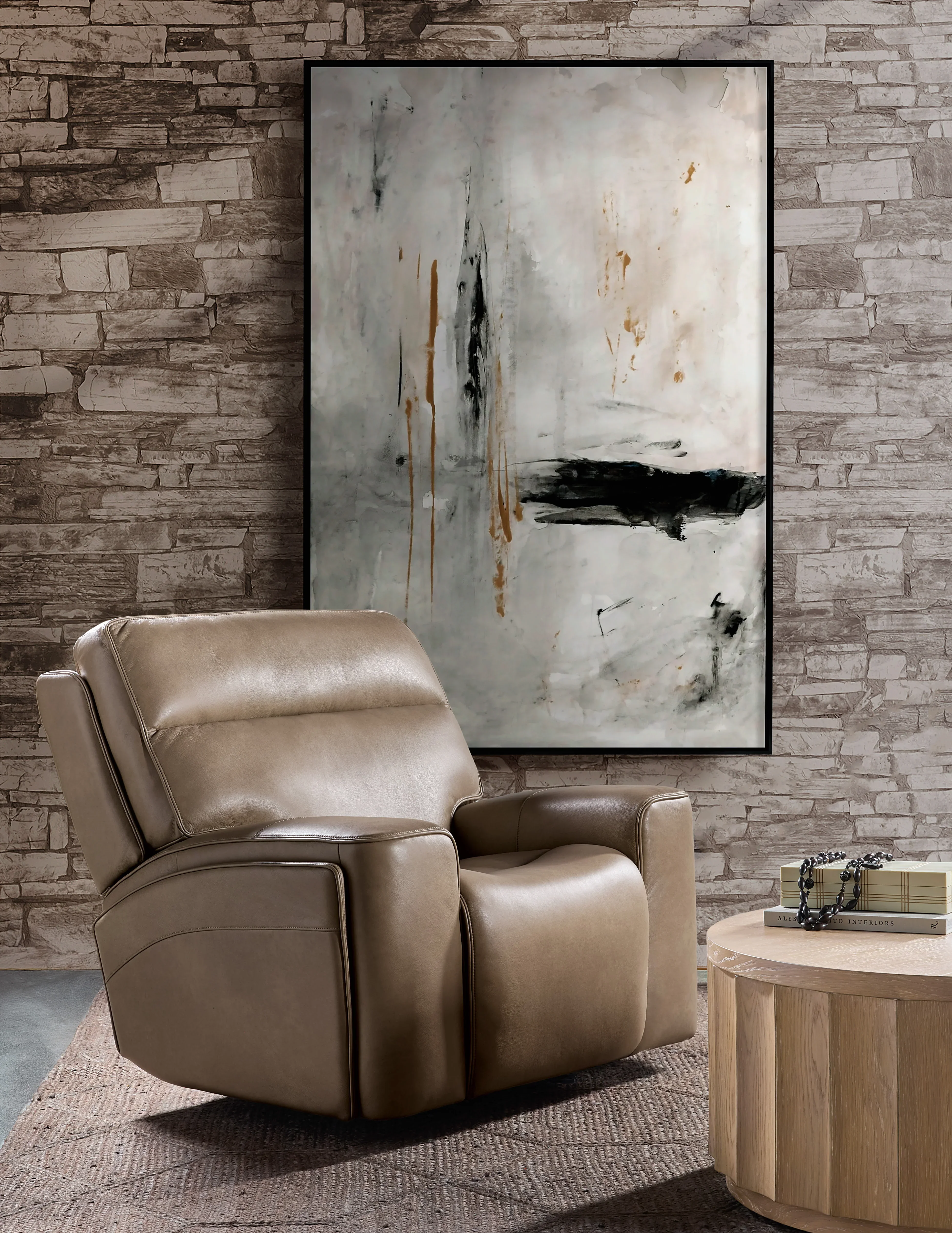 Riverton Power Gliding Recliner with Power Headrest and Lumbar - Image 2