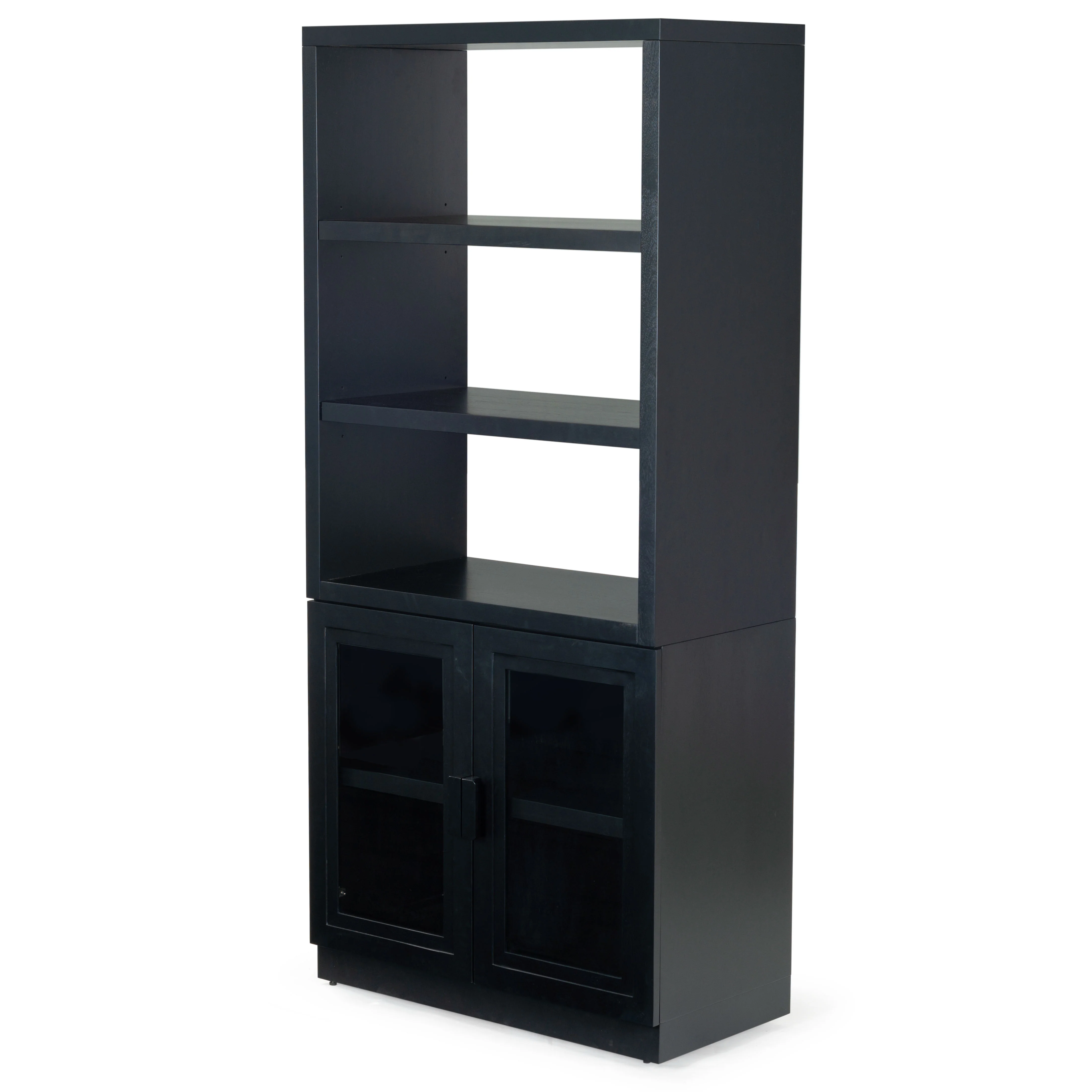 Roades Glass Cabinet Bookcase - Image 11