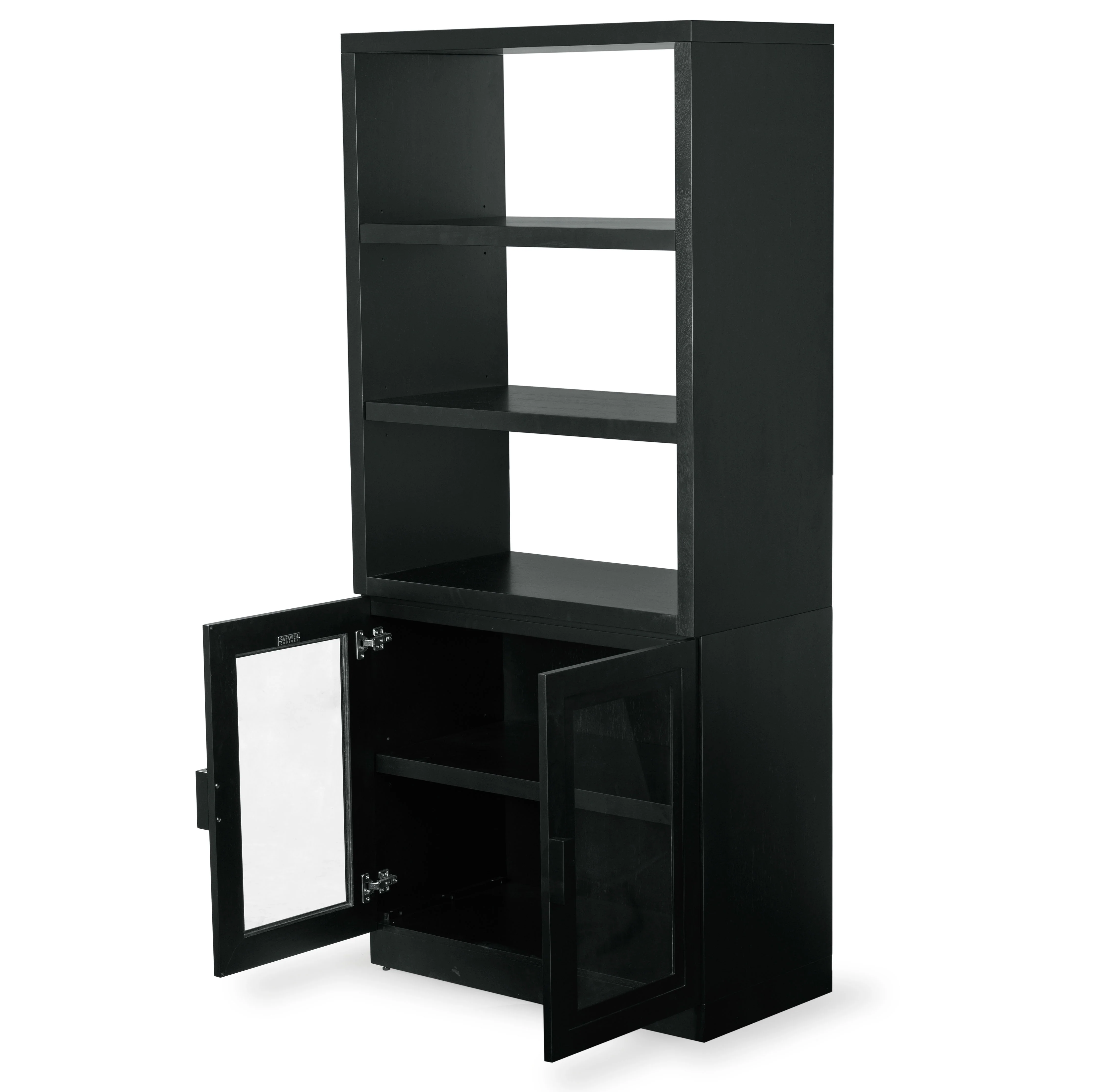 Roades Glass Cabinet Bookcase - Image 12
