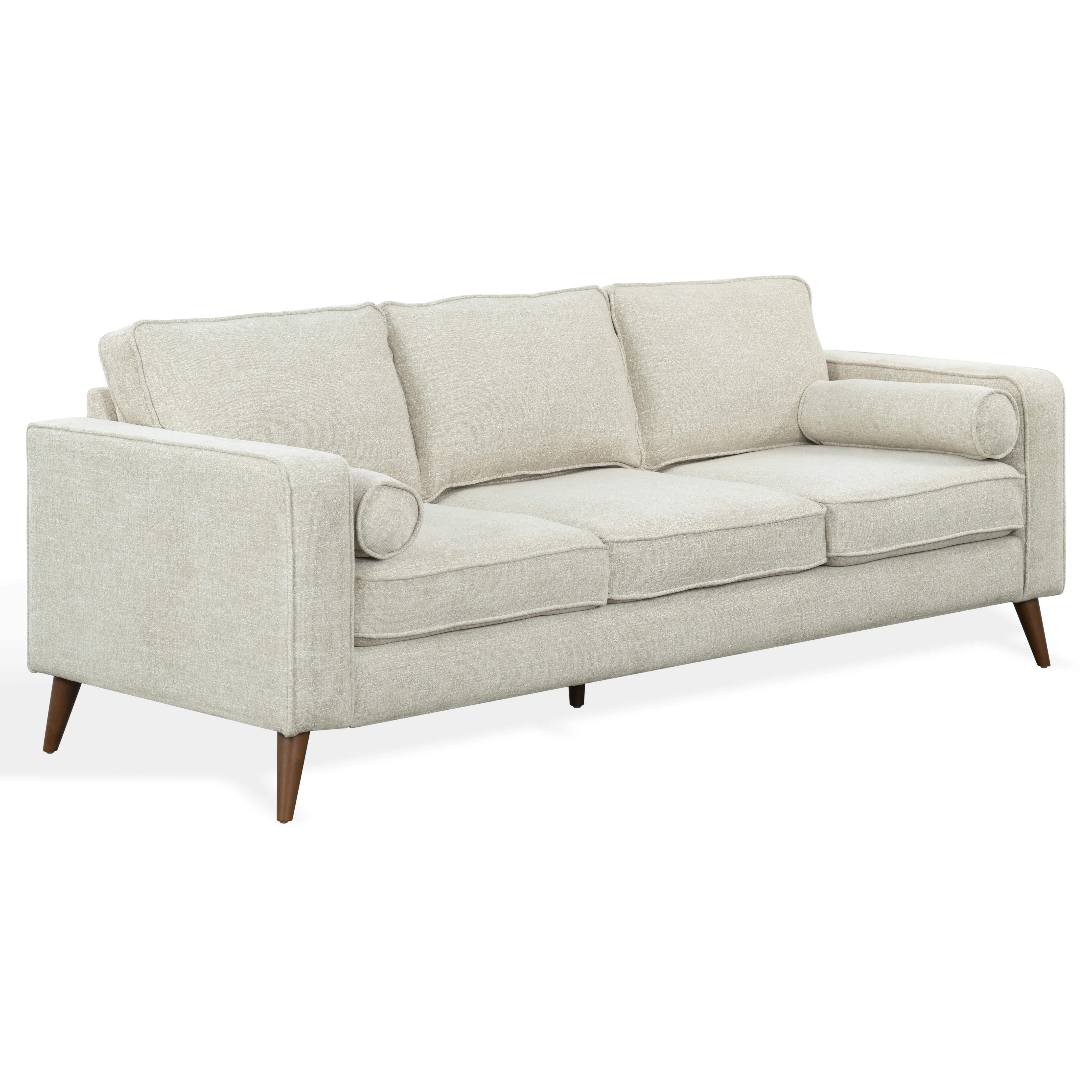 Robertson Chenille 3 Seat Sofa - Image 5