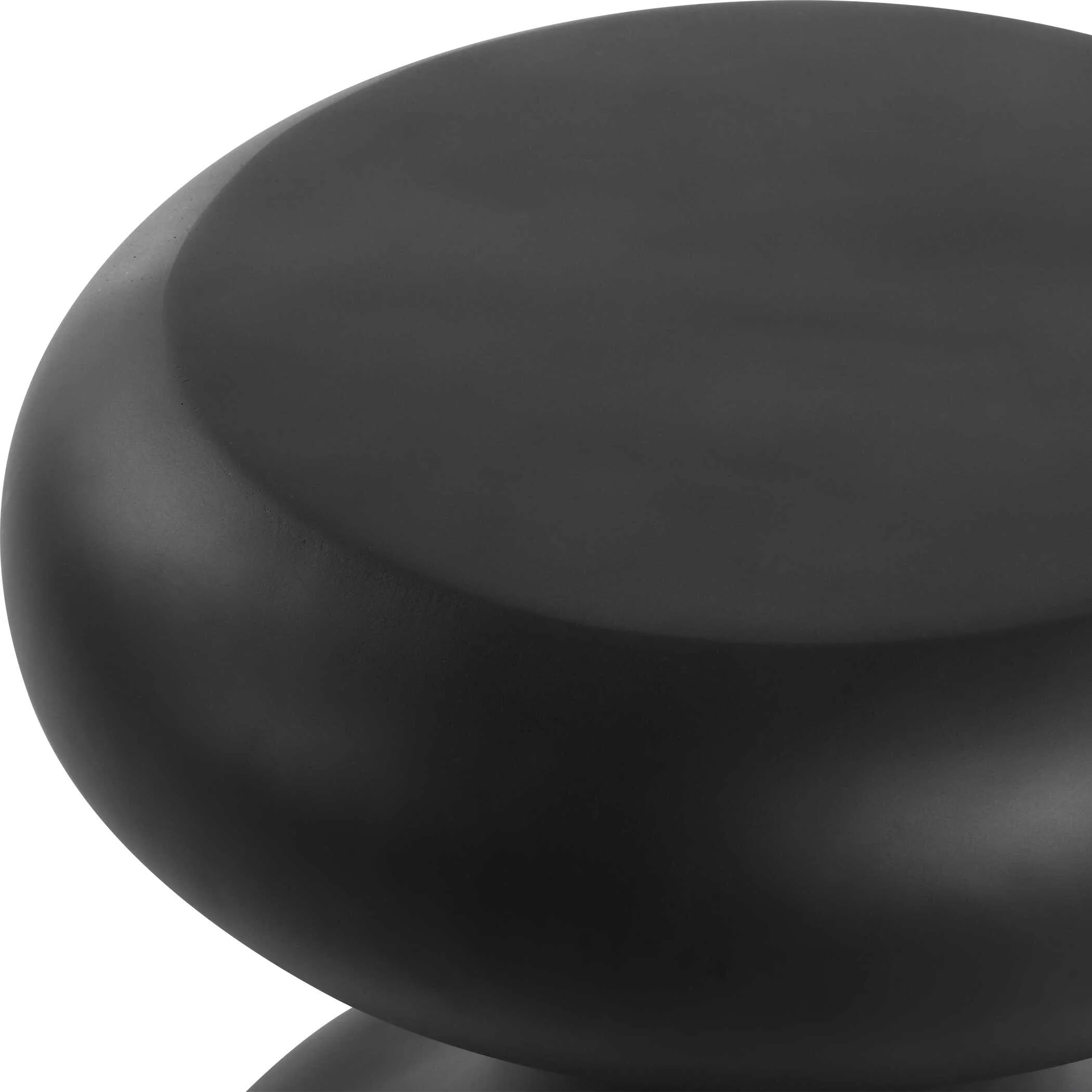 Robles Black Outdoor Accent Table - Image 3