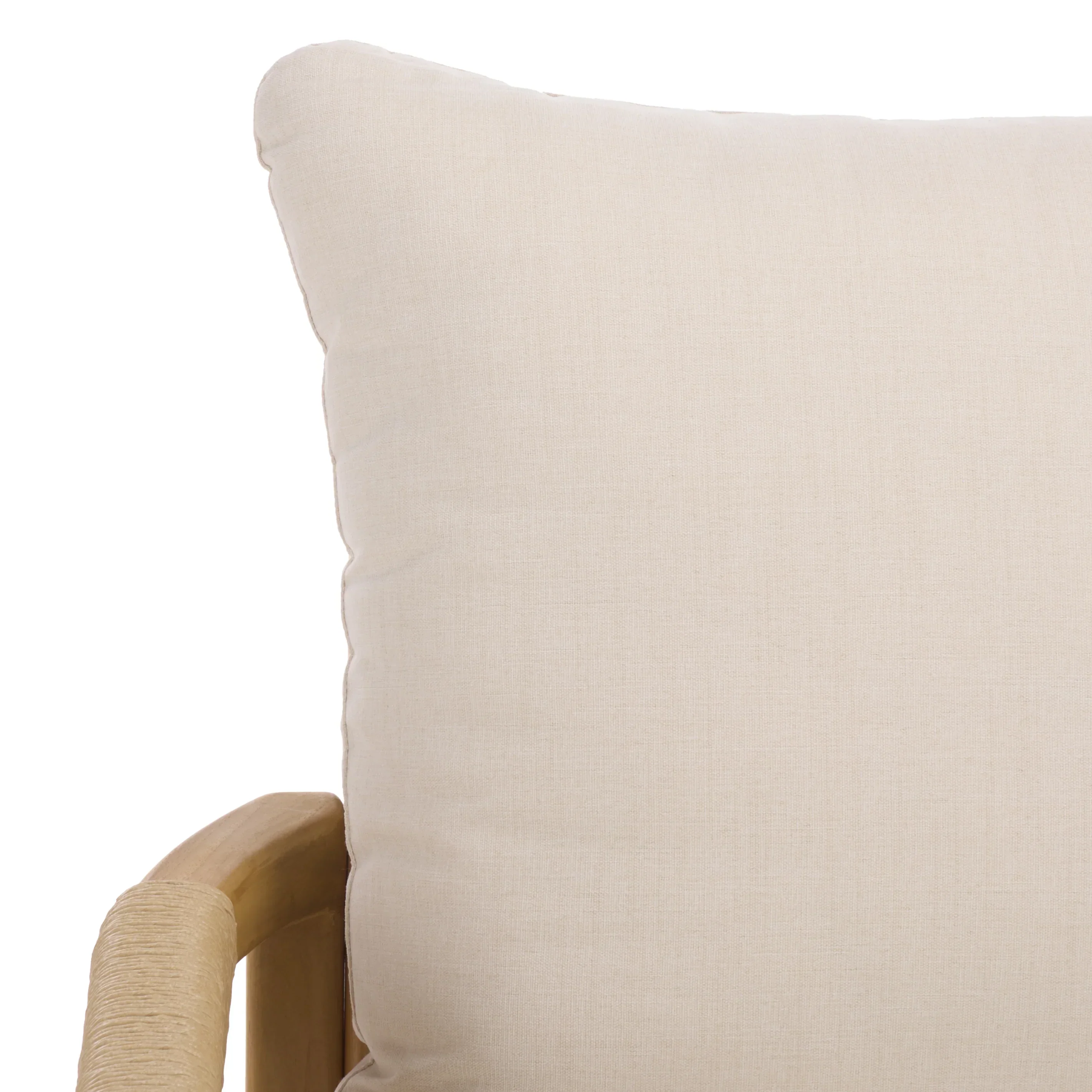 Rogers Teak And Hyacinth Patio Chair - Image 4