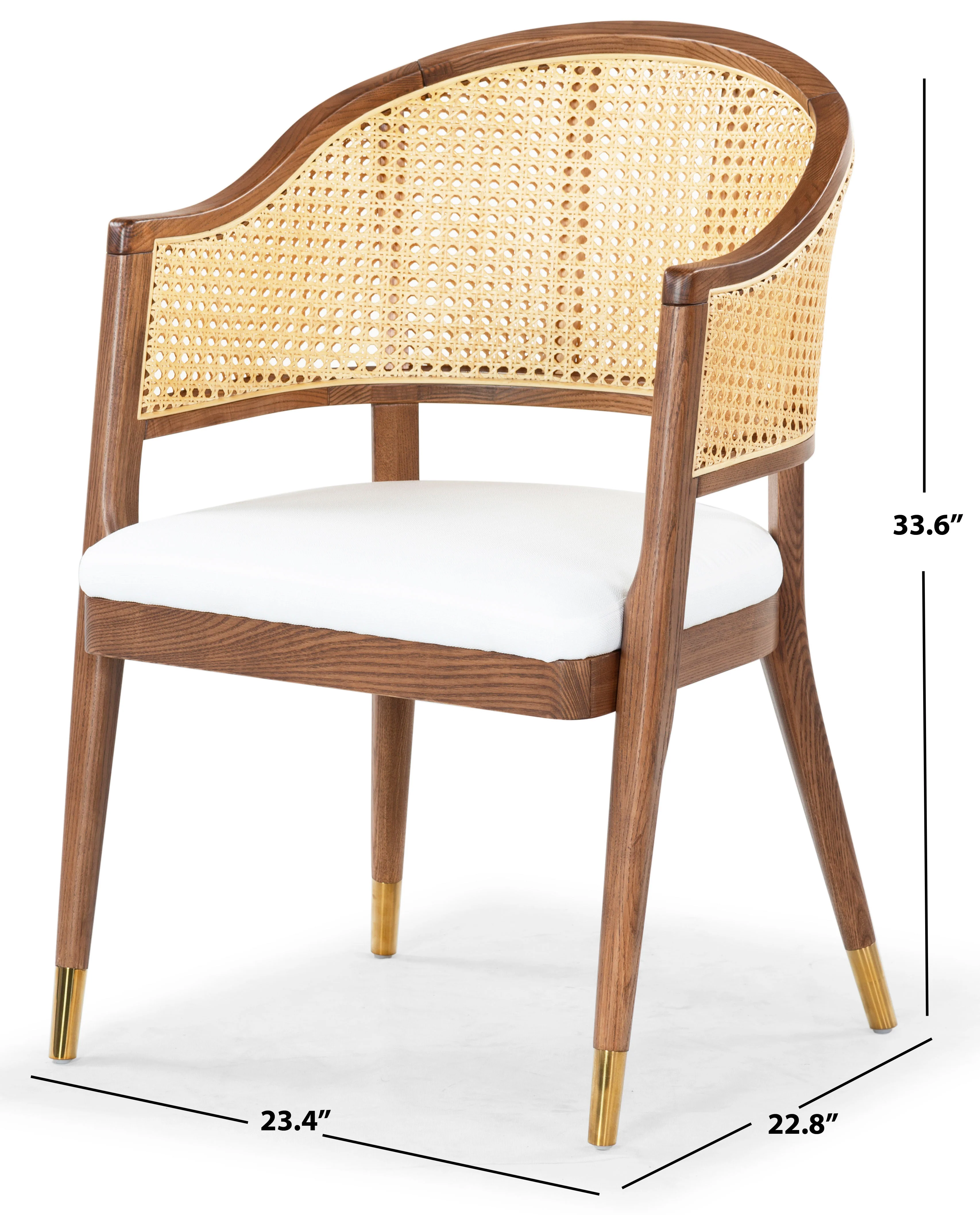 Rogue Rattan Dining Chair - Image 6
