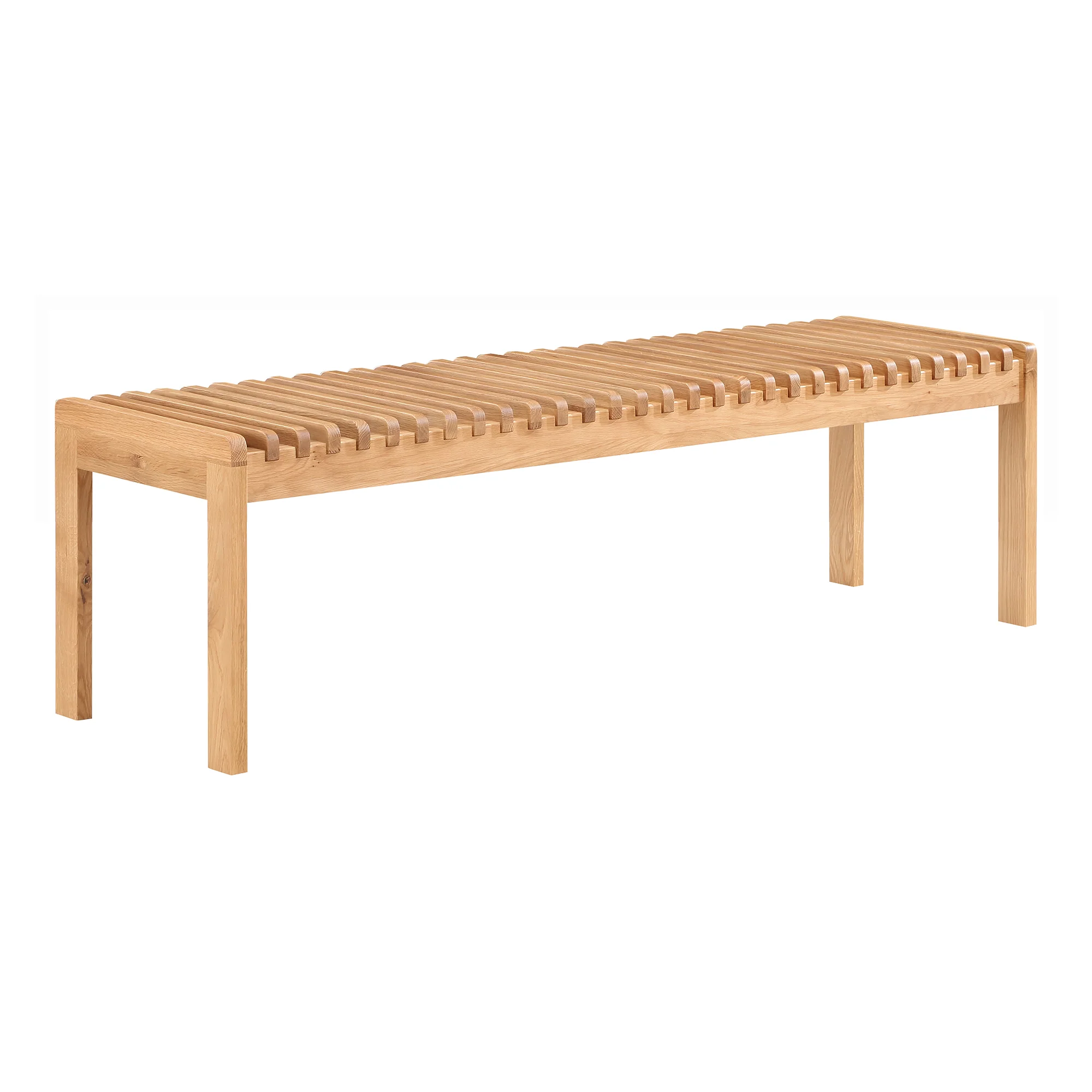 Rohe Oak Bench Natural - Image 3