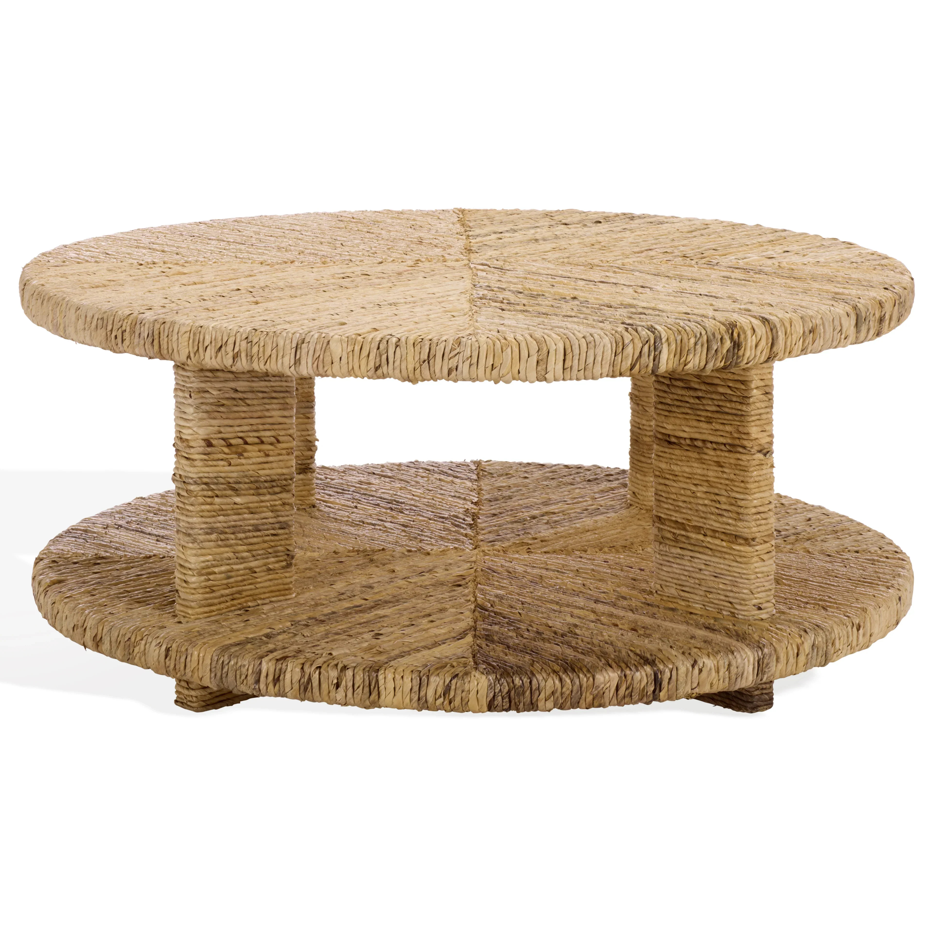 Rolando Abaca Round Coffee Table