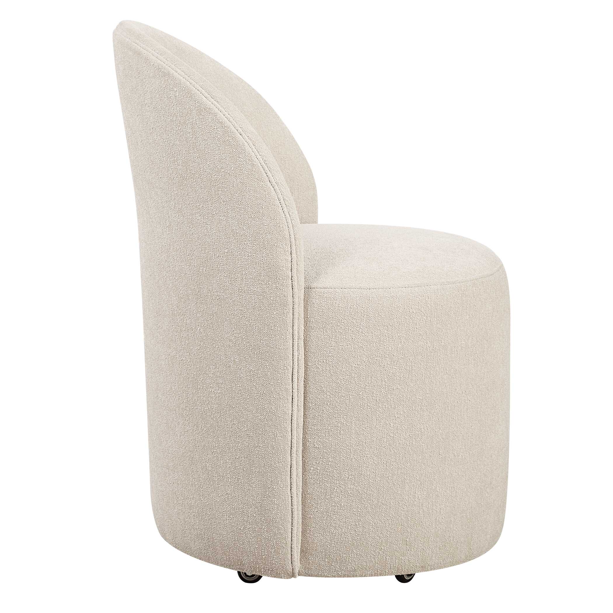 Roll With It Sand Dining Chair - Set of 2 - Image 5