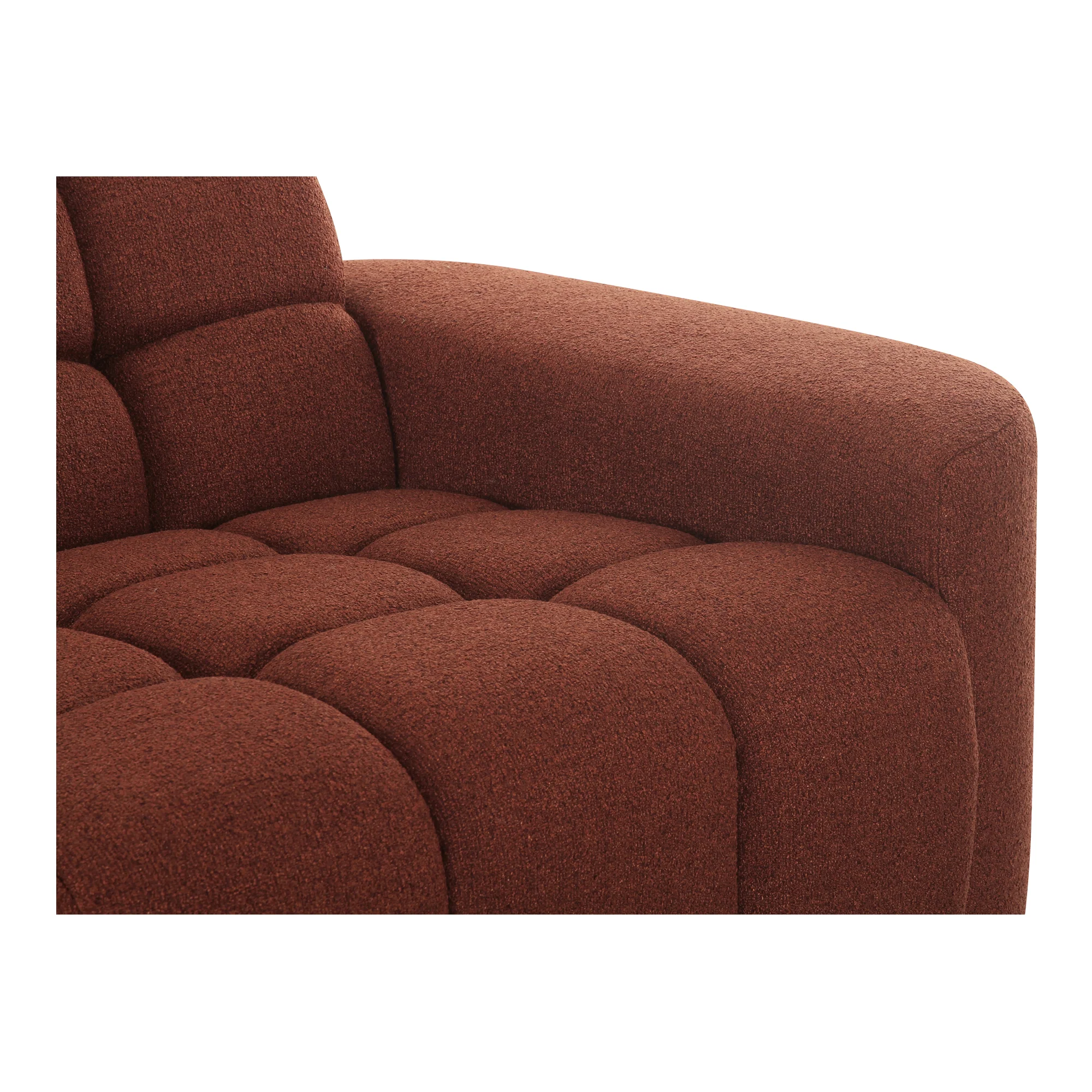 Roman L-Shaped Sectional Rust - Image 7