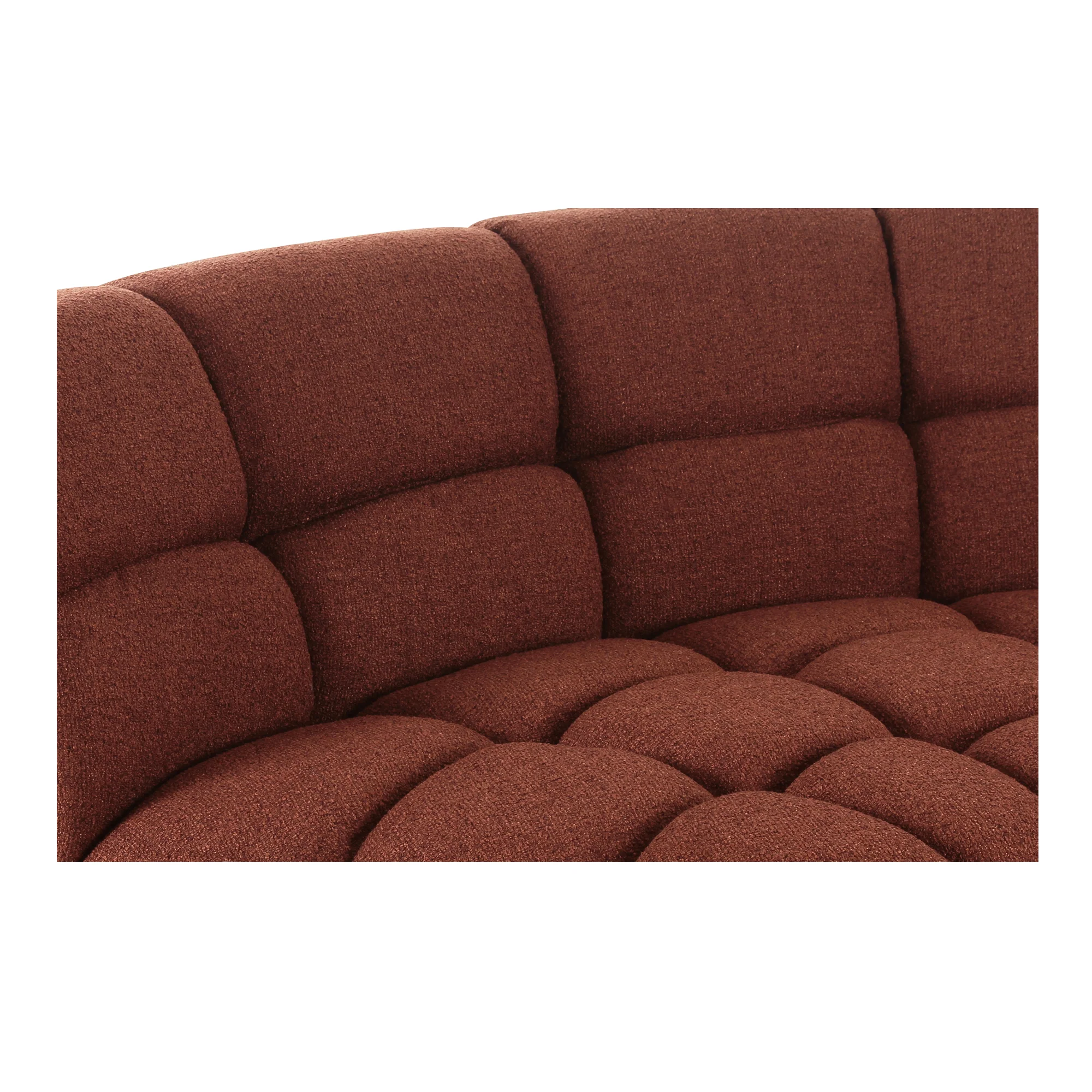 Roman L-Shaped Sectional Rust - Image 8