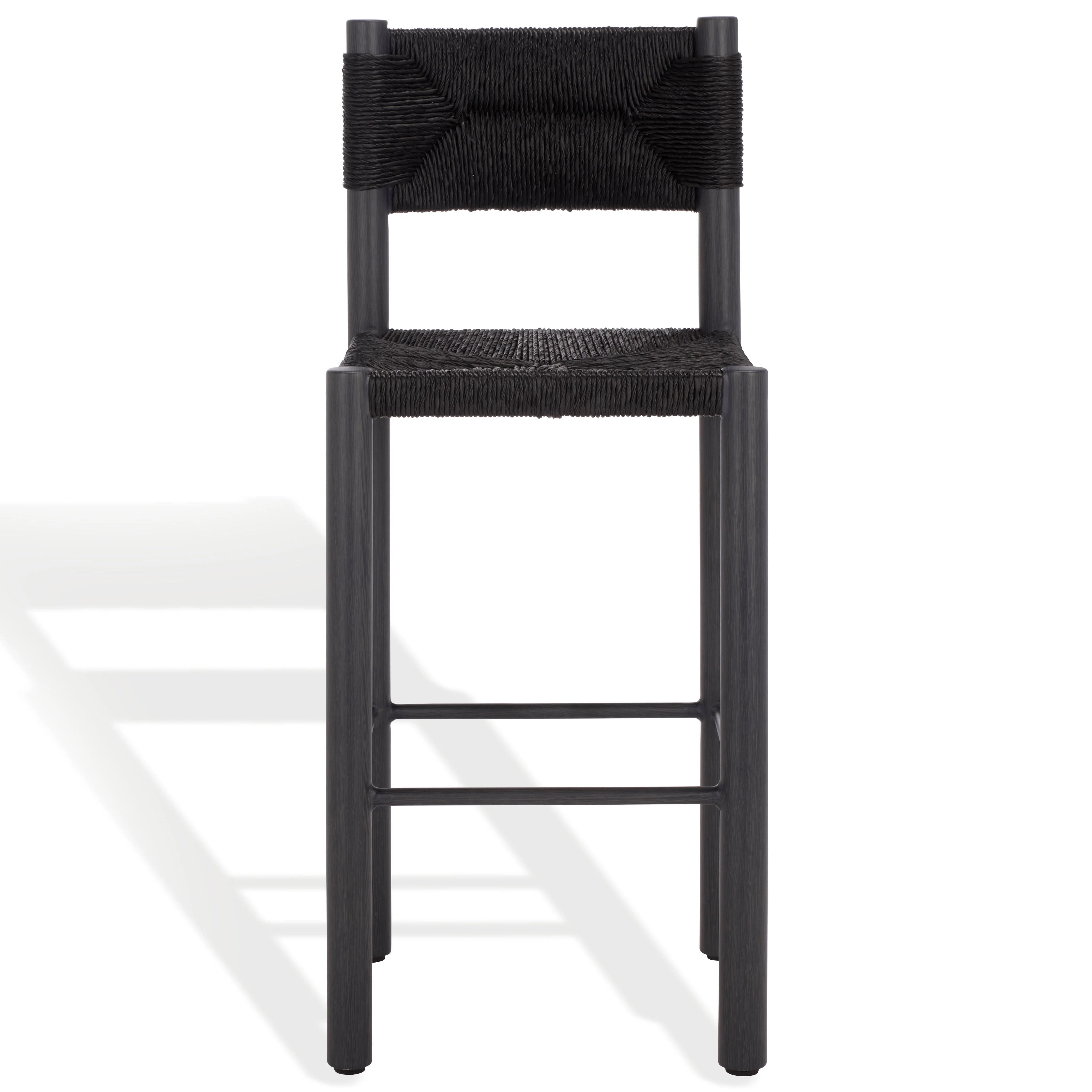 Romona Rattan Weaving Outdoor Barstool - Set of 2