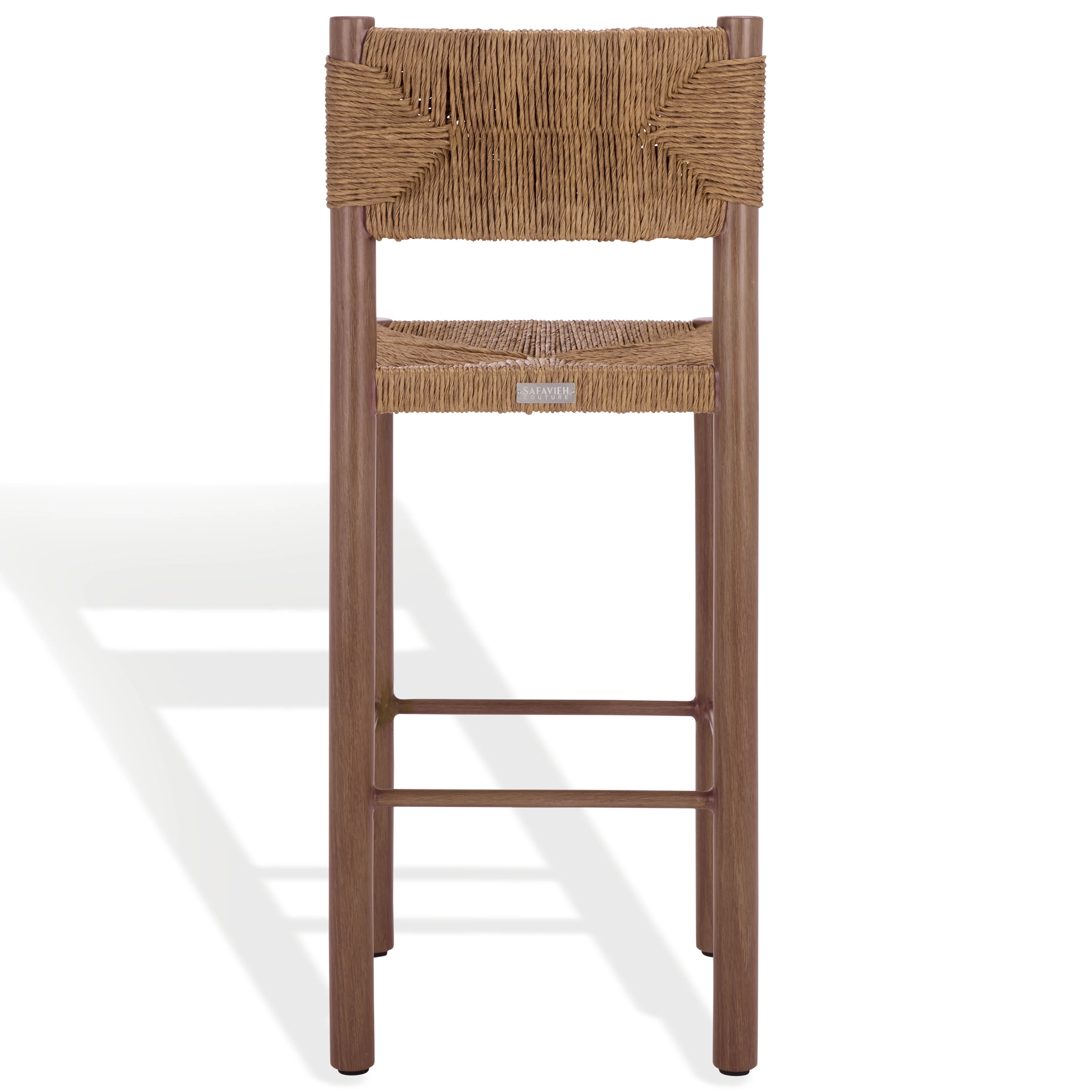 Romona Rattan Weaving Outdoor Barstool - Set of 2 - Image 12