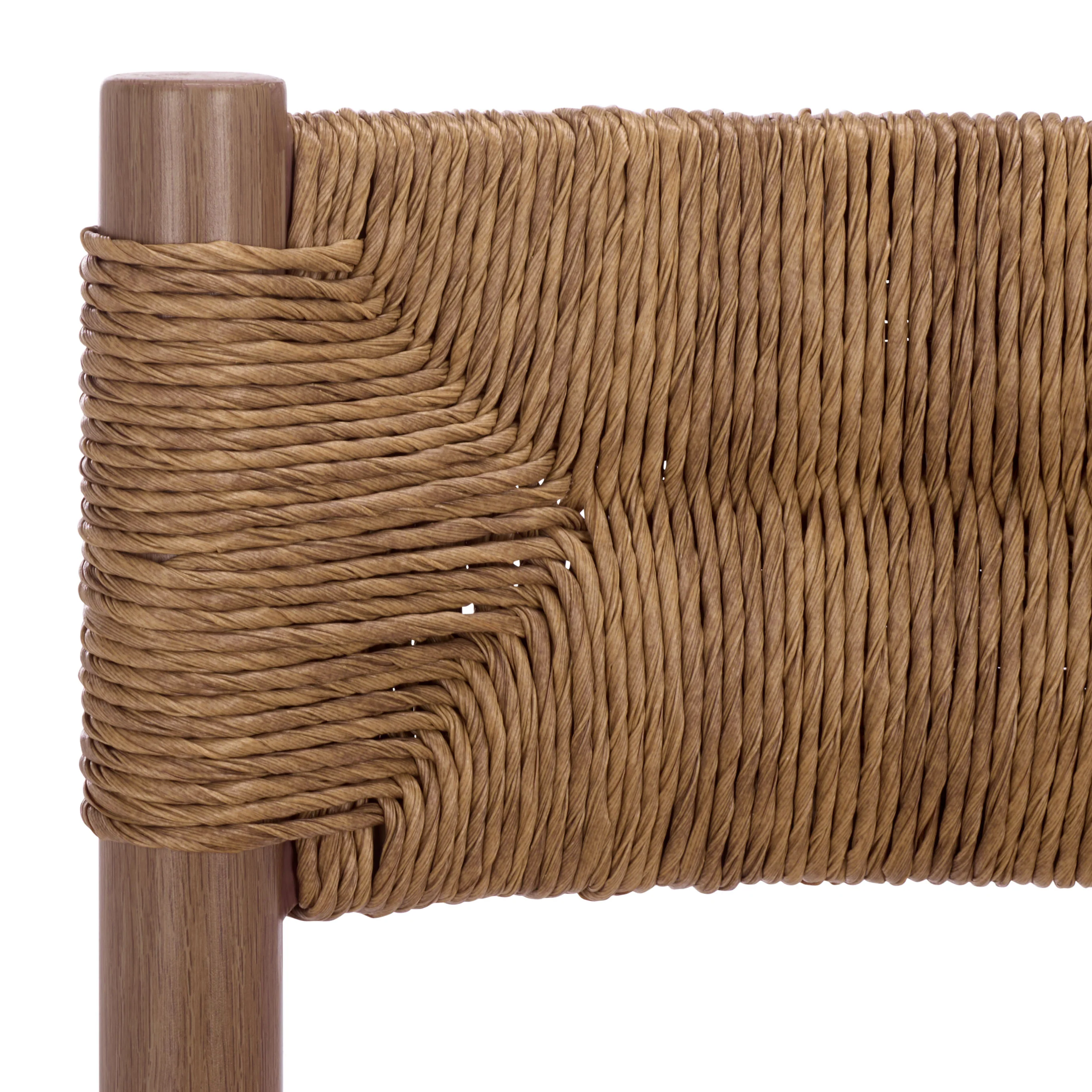 Romona Rattan Weaving Outdoor Barstool - Set of 2 - Image 43