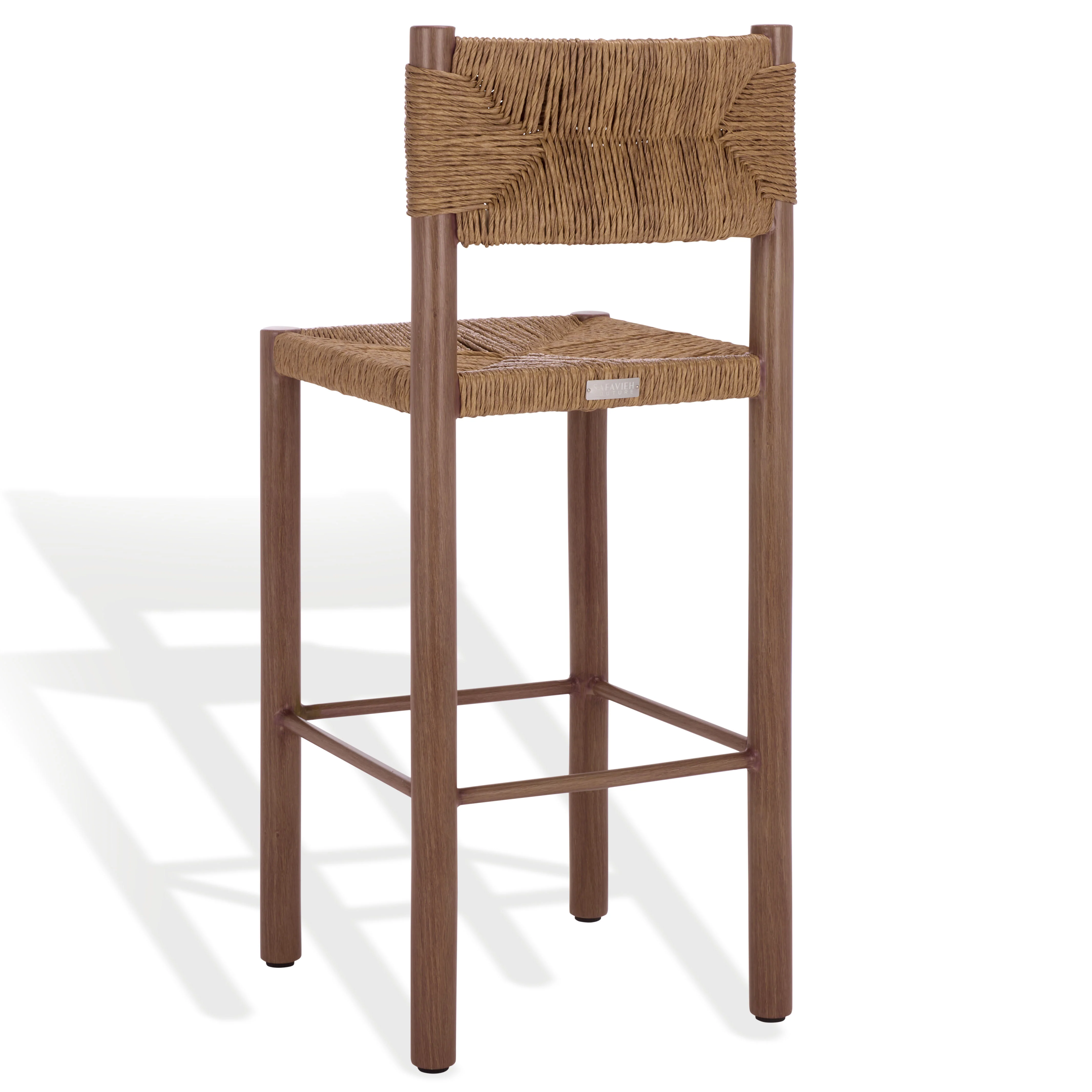 Romona Rattan Weaving Outdoor Barstool - Set of 2 - Image 55