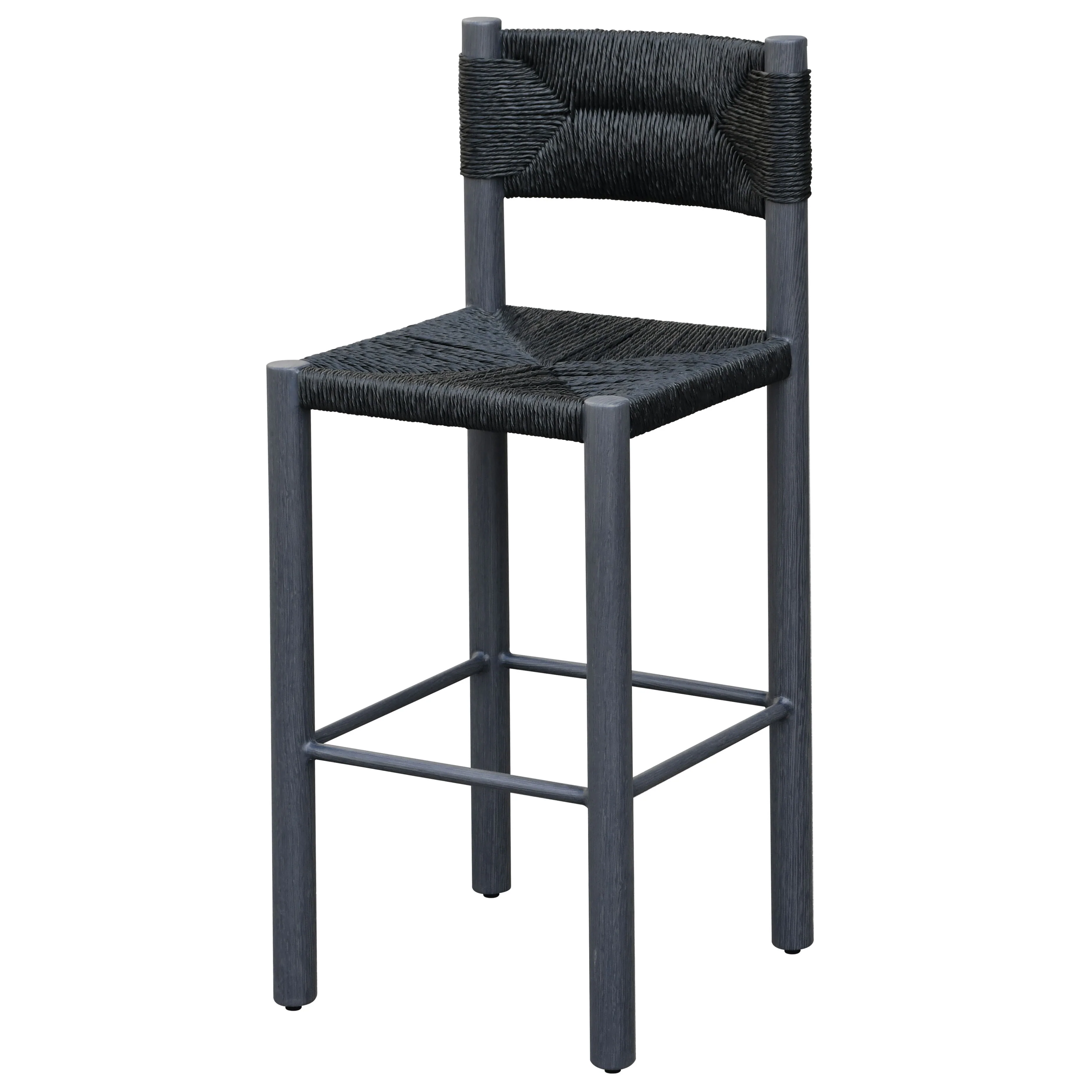 Romona Rattan Weaving Outdoor Barstool - Set of 2 - Image 57