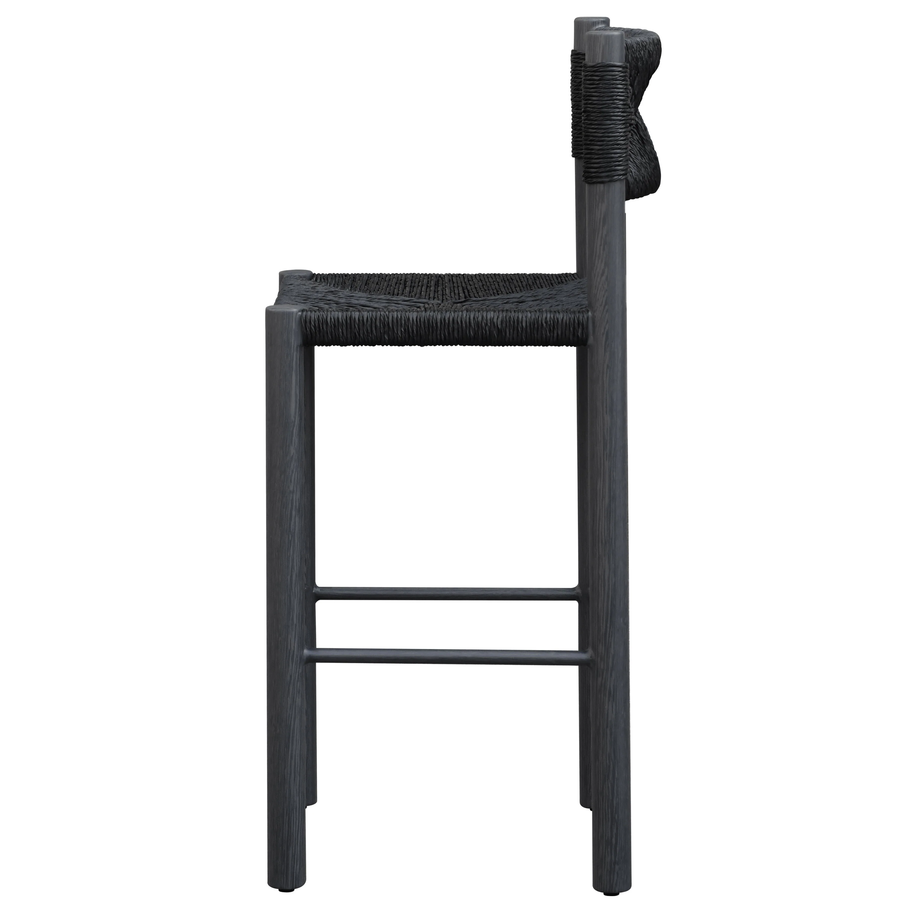 Romona Rattan Weaving Outdoor Barstool - Set of 2 - Image 58