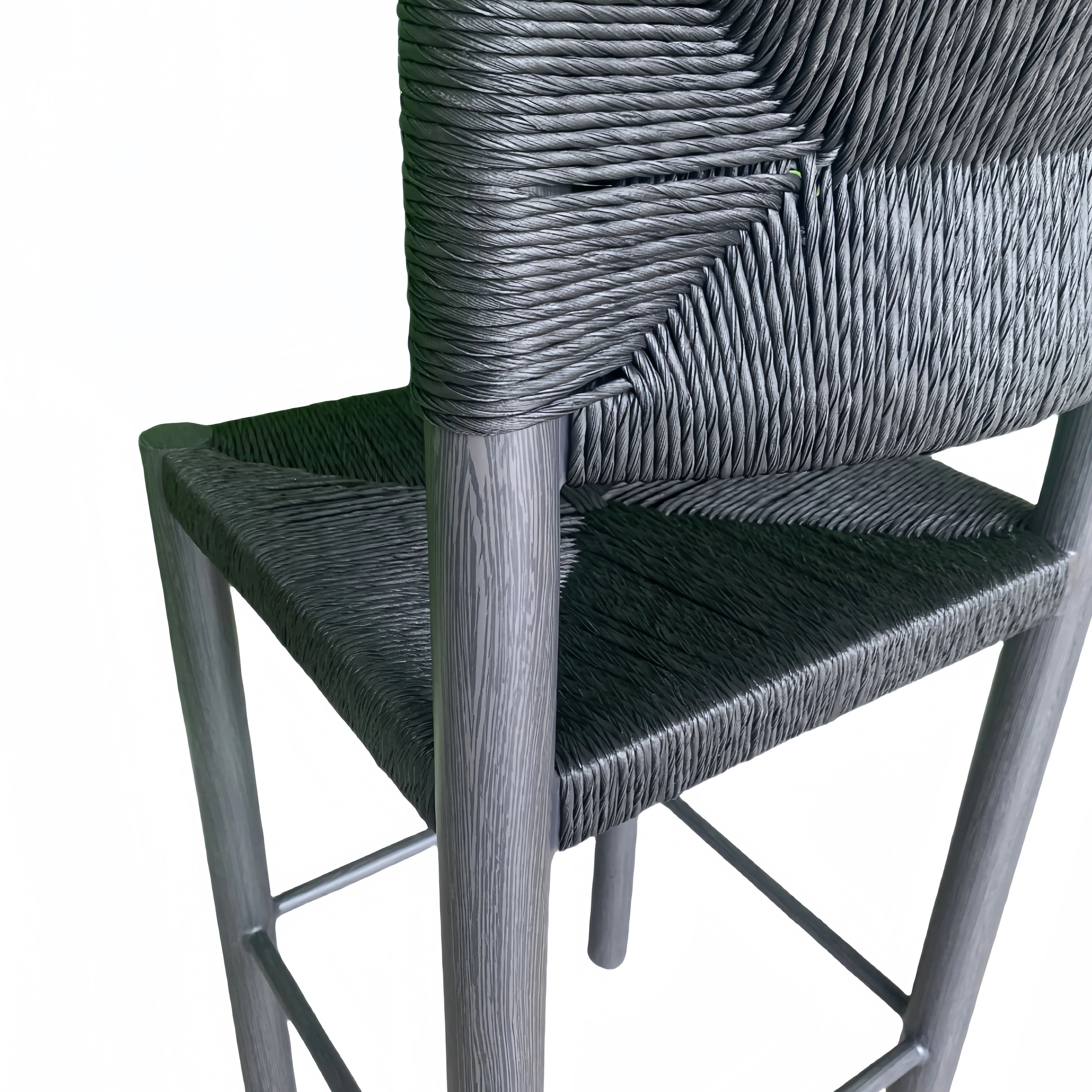 Romona Rattan Weaving Outdoor Barstool - Set of 2 - Image 63