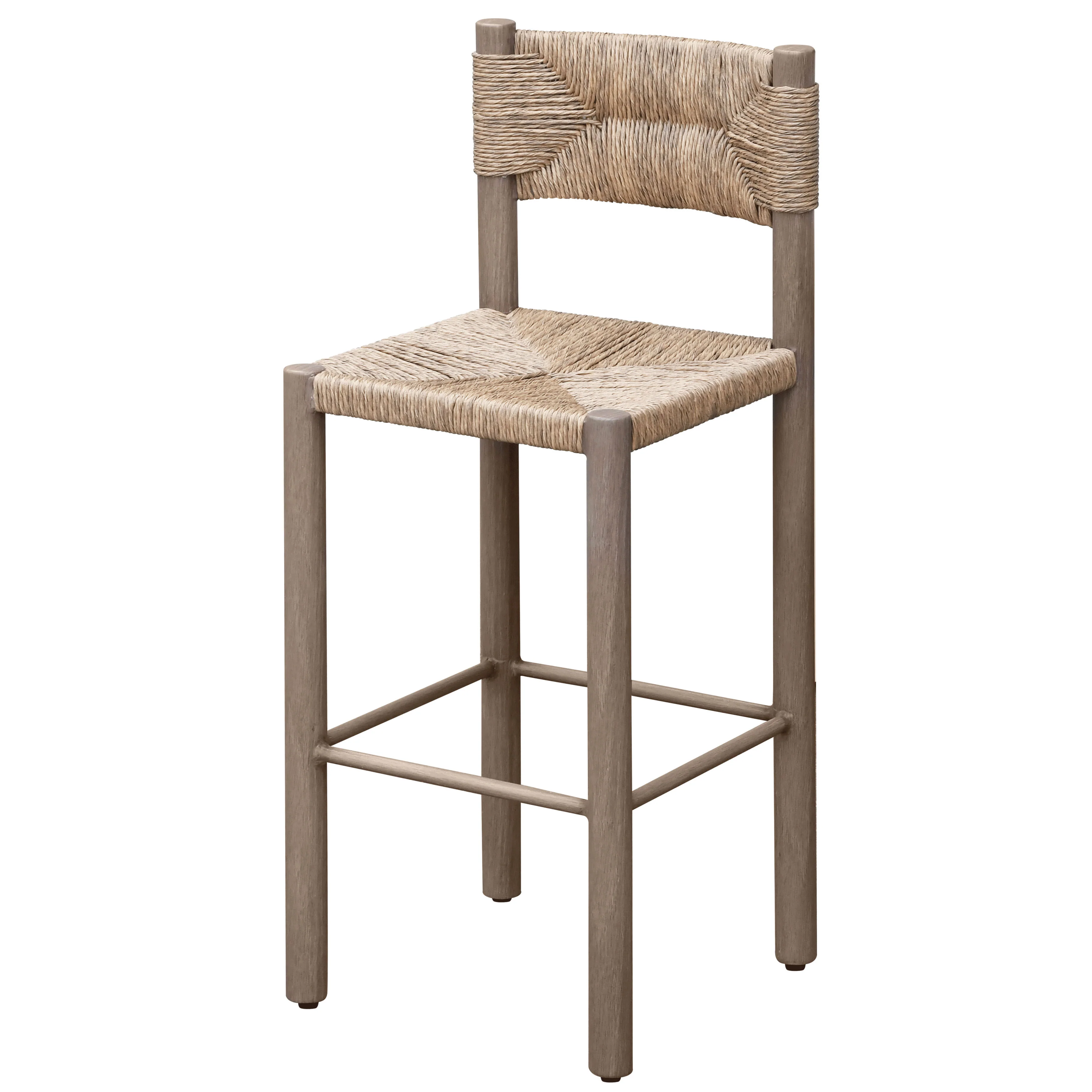 Romona Rattan Weaving Outdoor Barstool - Set of 2 - Image 65