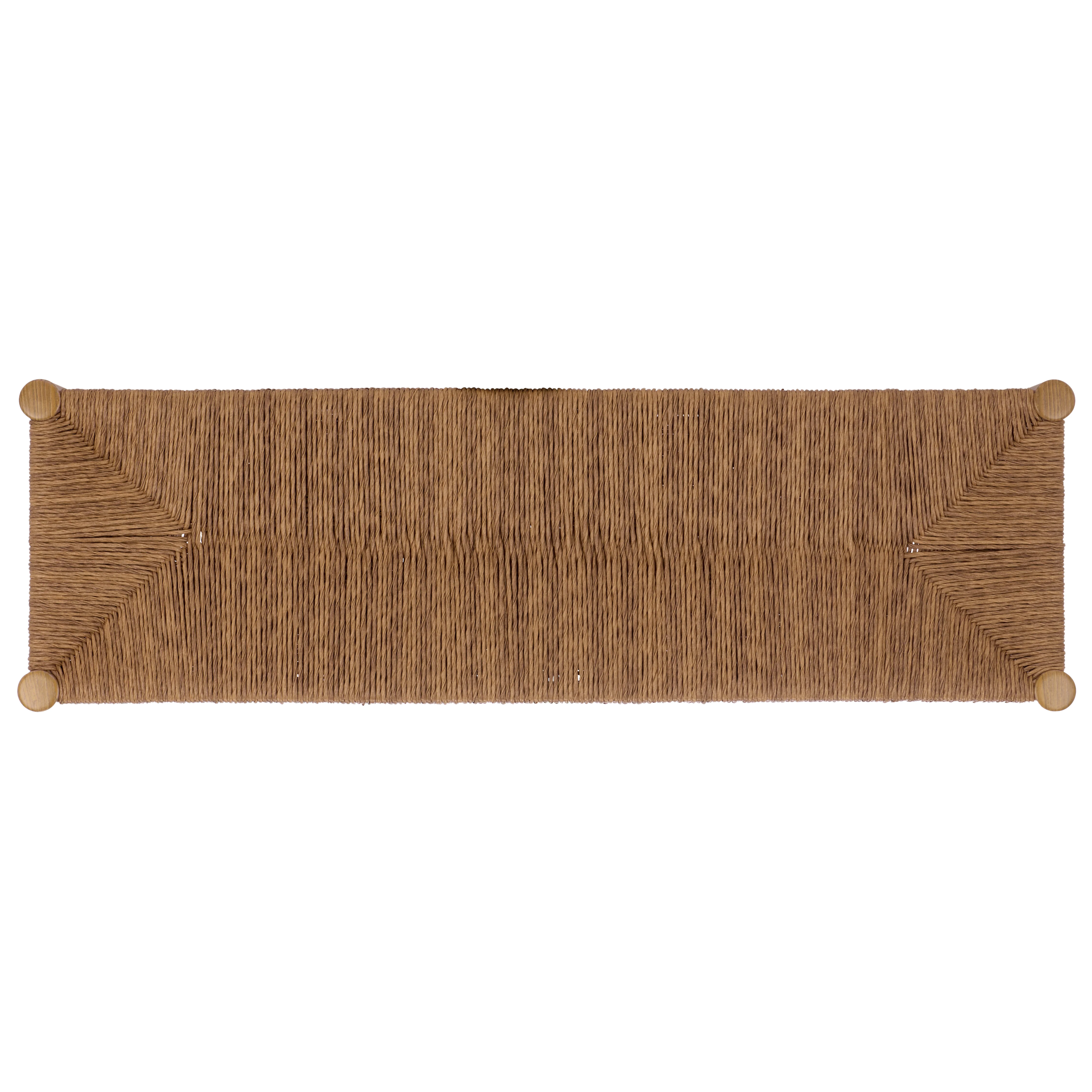 Romona Rattan Weaving Outdoor Bench - Image 9