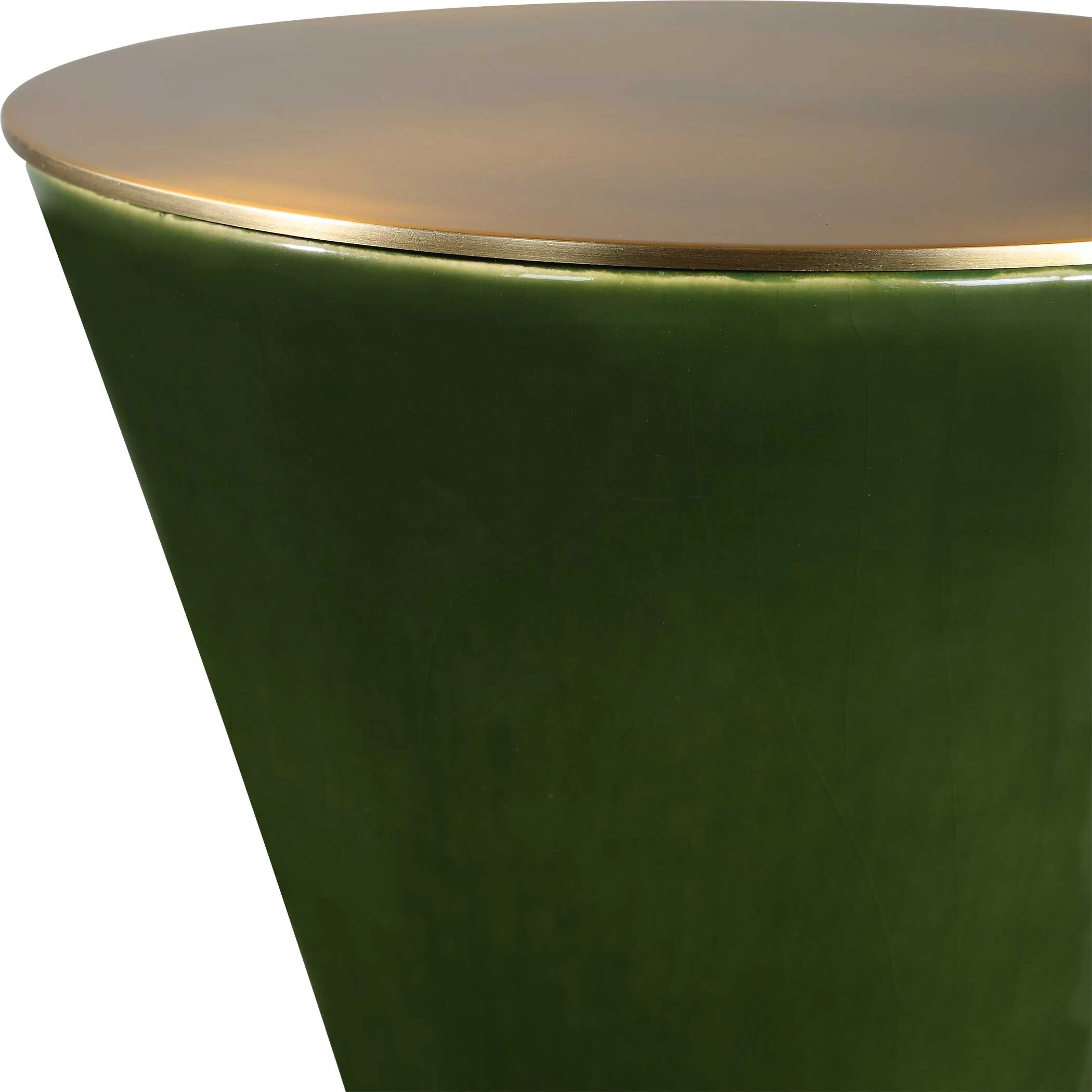 Ronde Jade Green Drink Table - Image 4