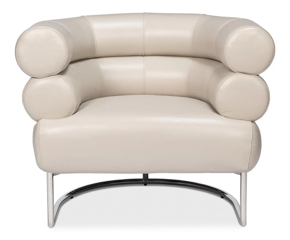 Rondo Occasional Leather Chair - Image 2