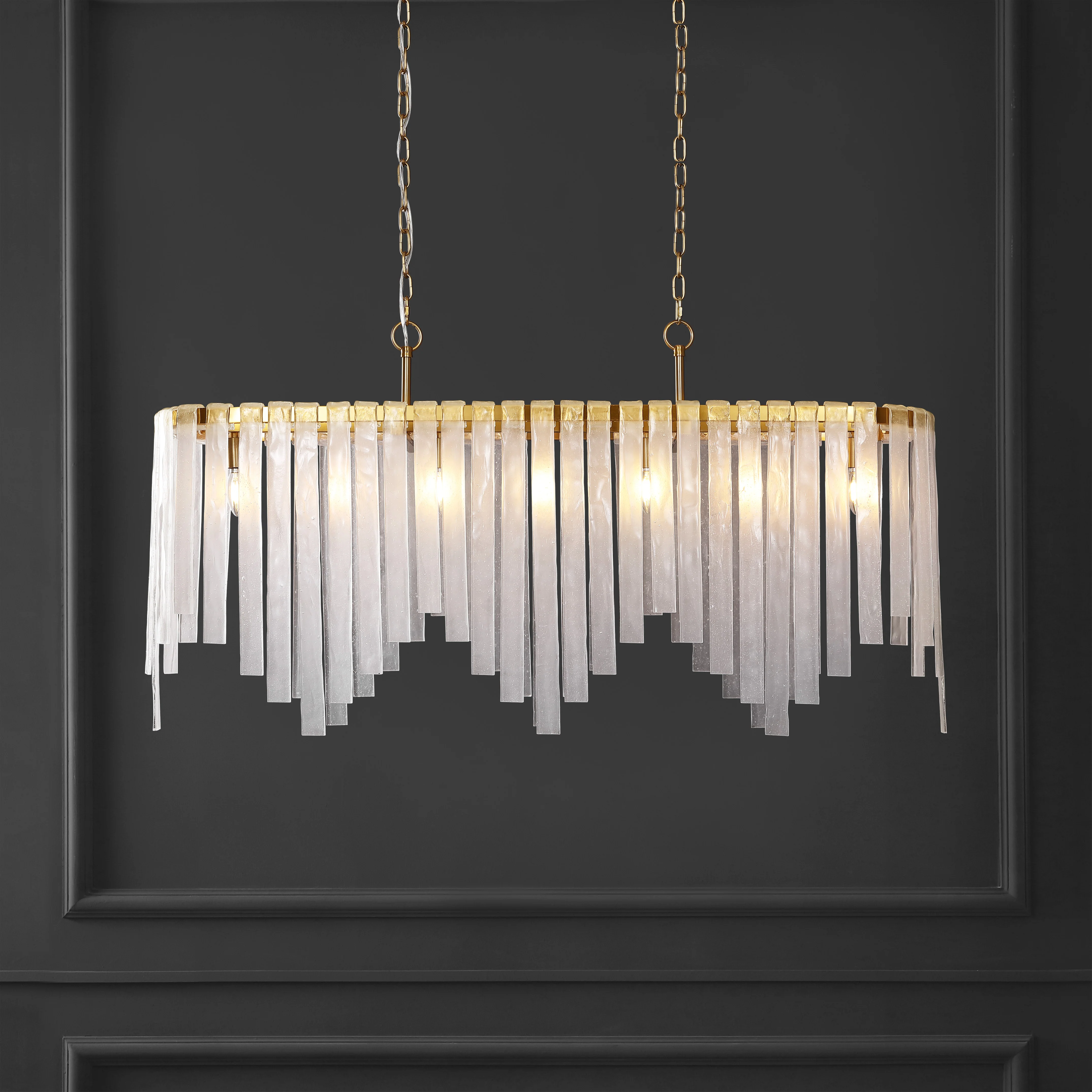 Rosalana Glass Chandelier - Image 2