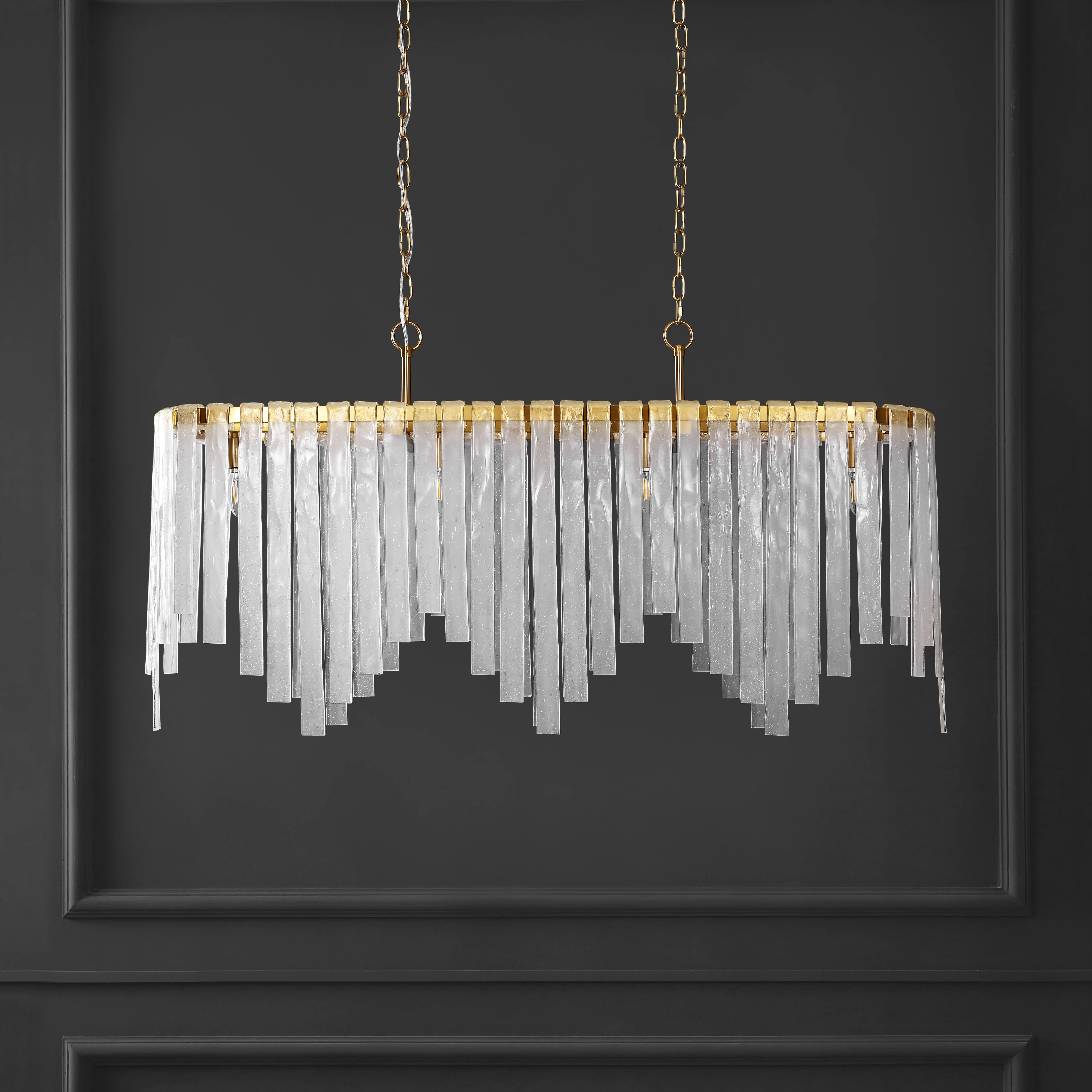 Rosalana Glass Chandelier - Image 8