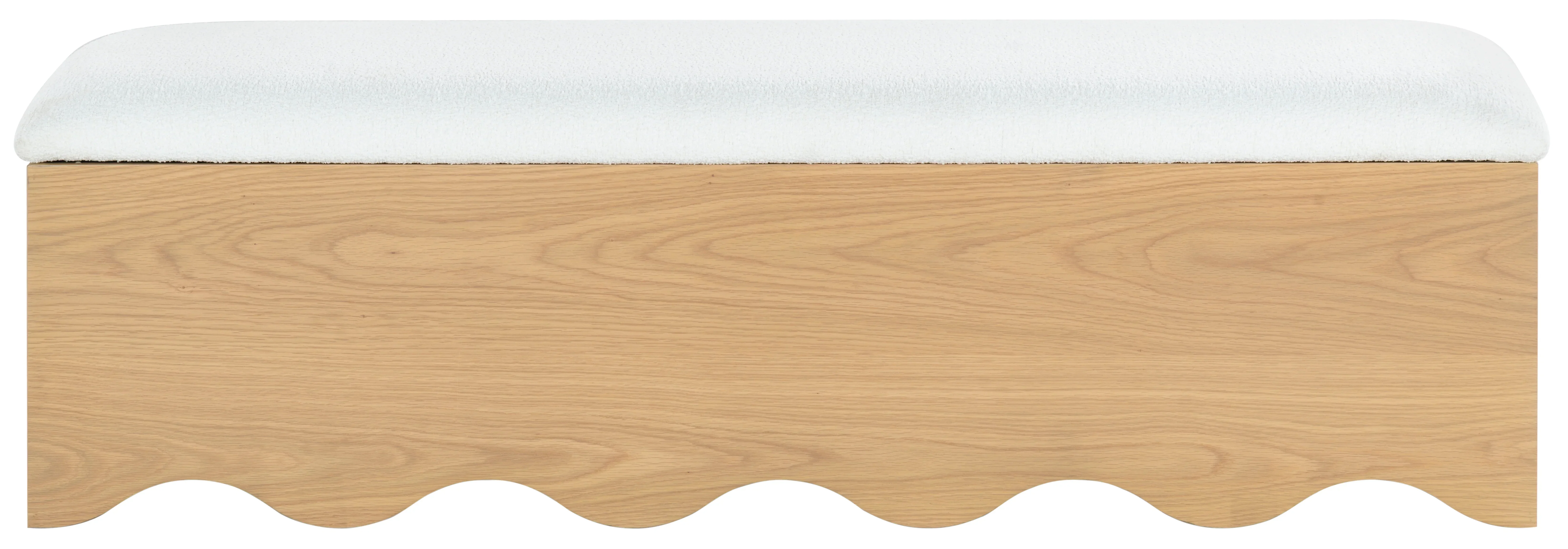 Roseandrea Cushion Top Storage Bench