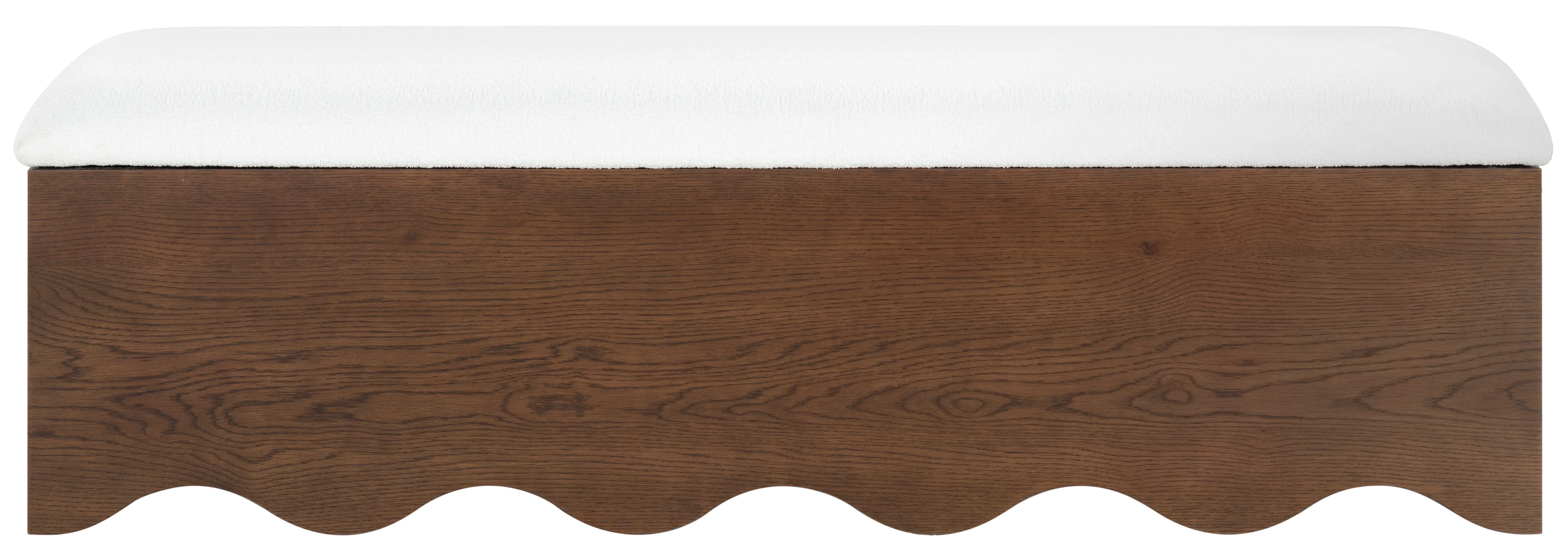 Roseandrea Cushion Top Storage Bench - Image 13