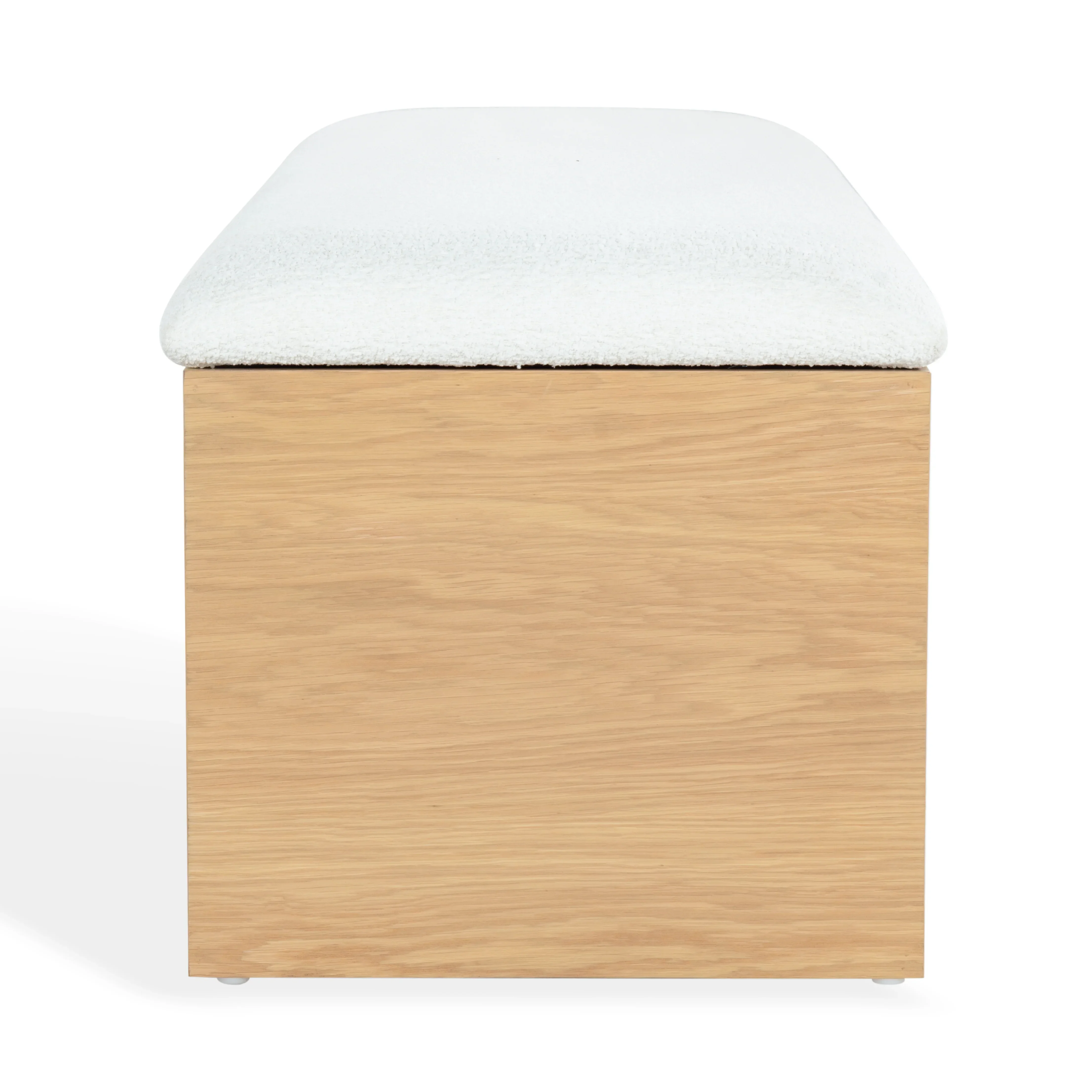Roseandrea Cushion Top Storage Bench - Image 2