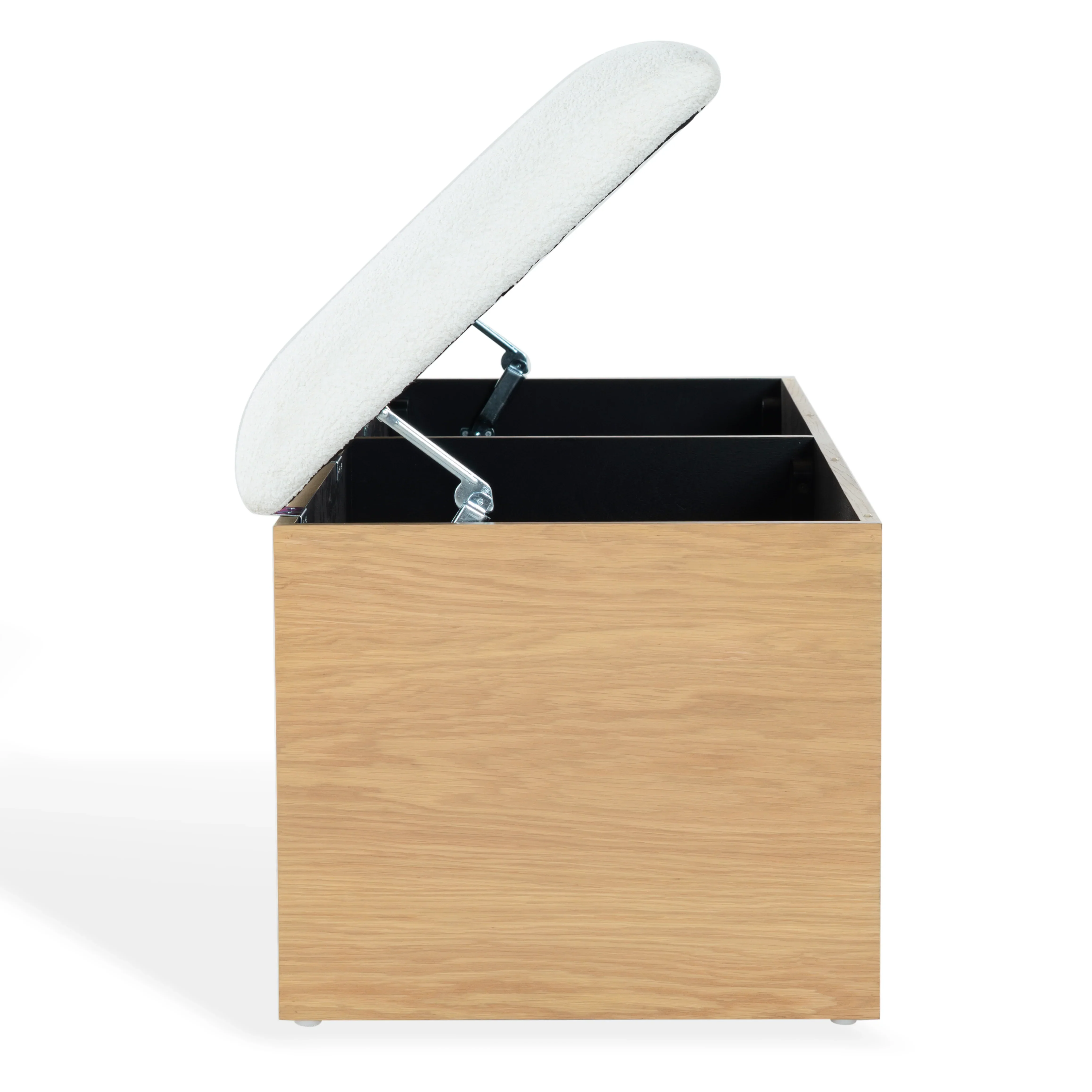 Roseandrea Cushion Top Storage Bench - Image 3