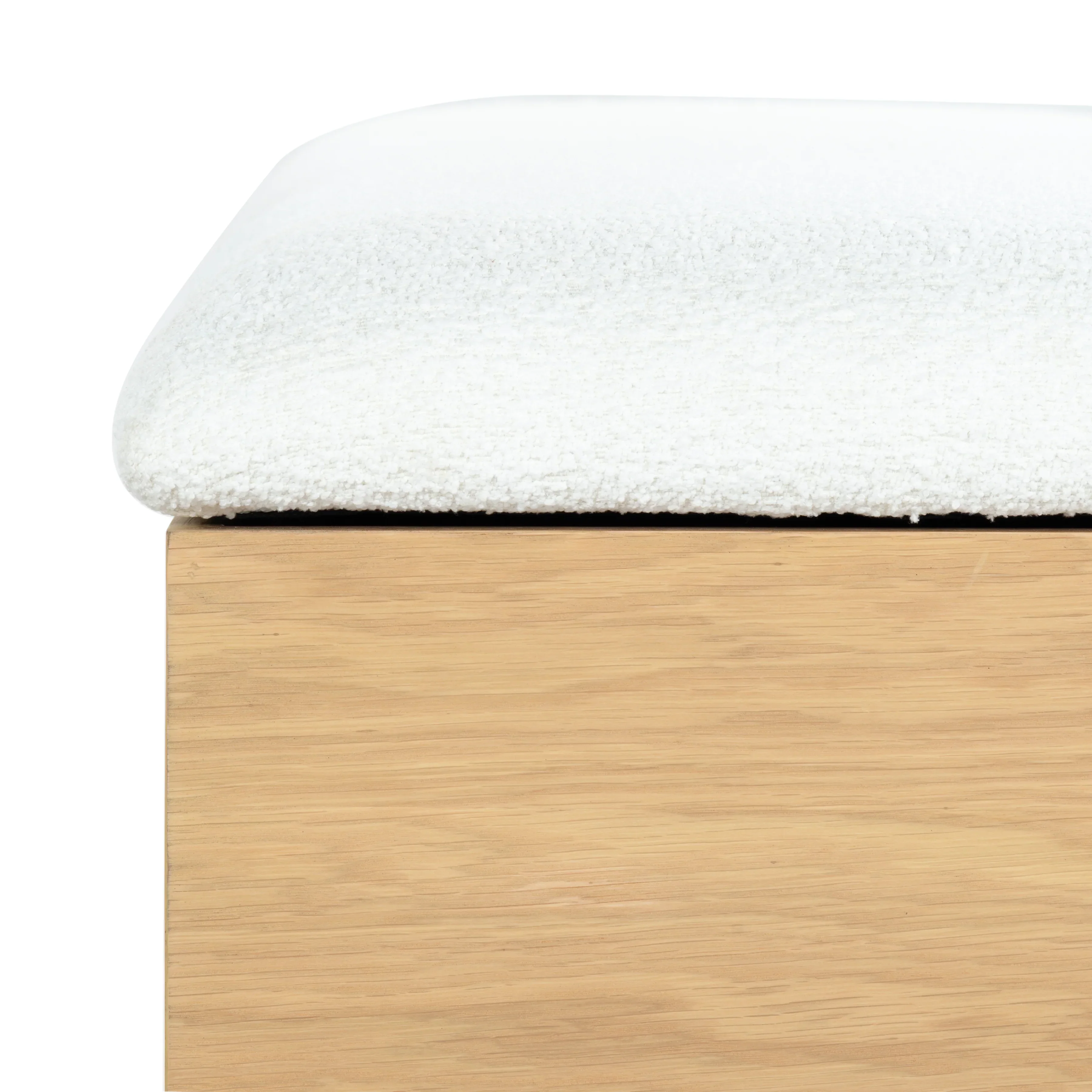 Roseandrea Cushion Top Storage Bench - Image 7
