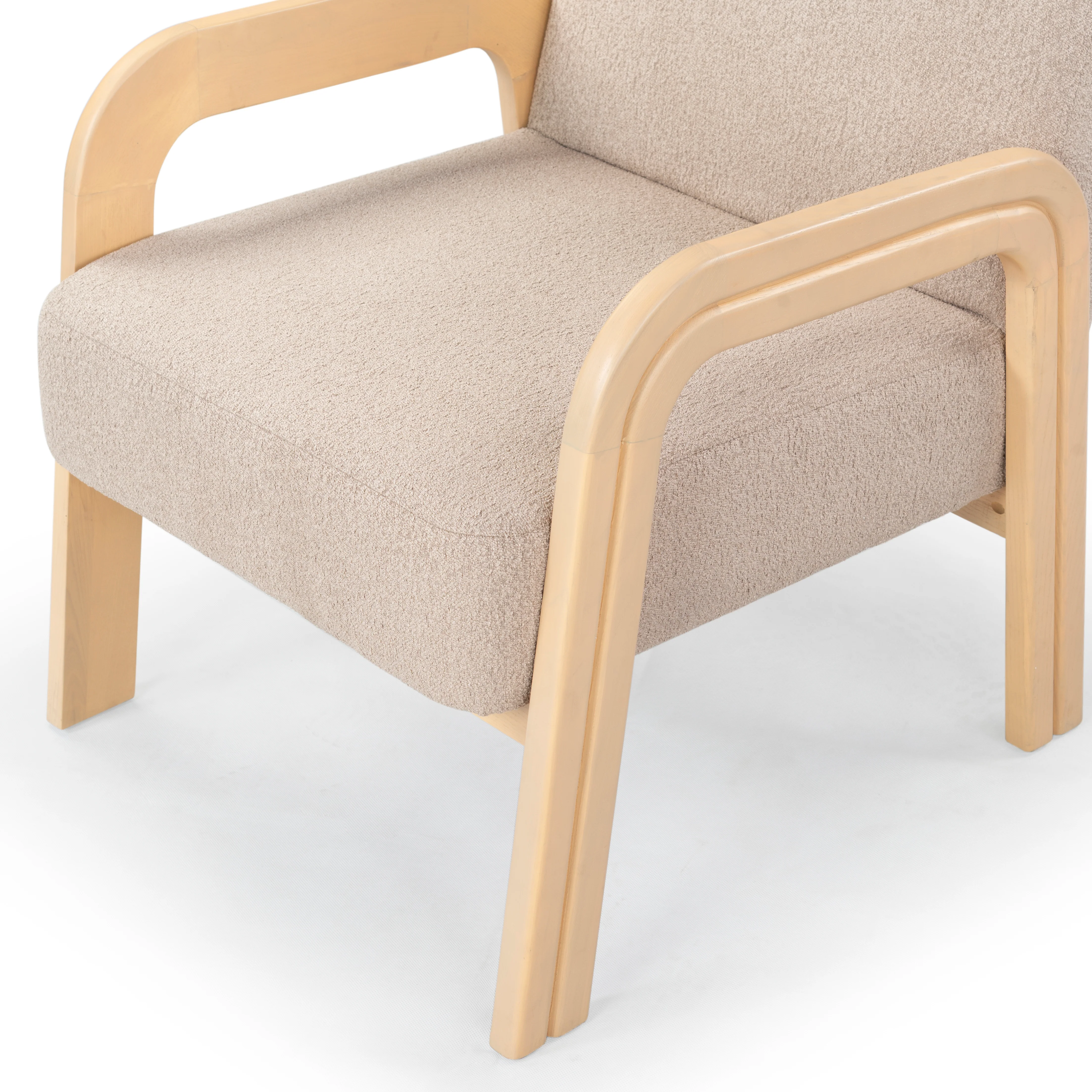 Roslina Boucle Accent Chair - Image 11