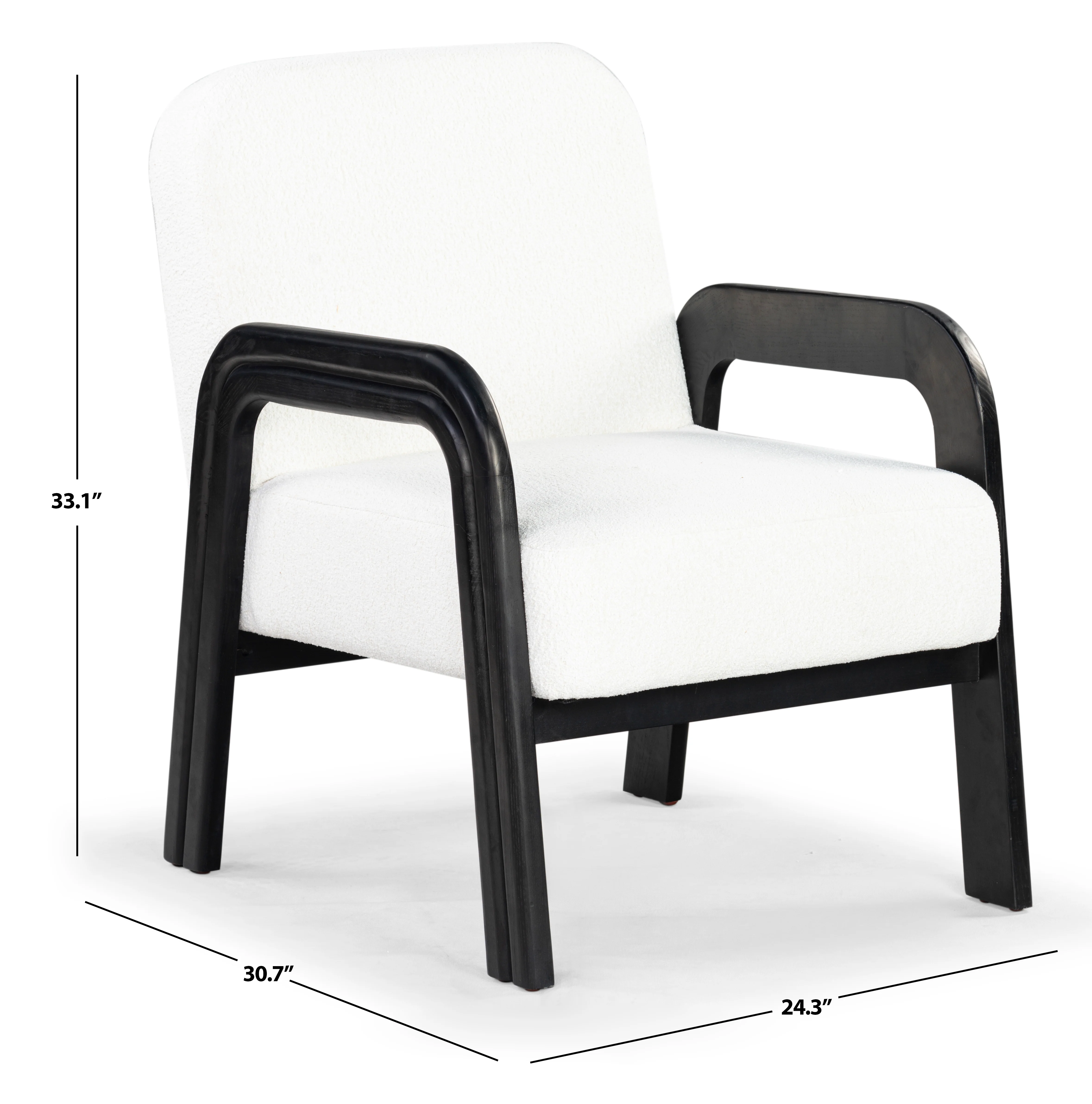 Roslina Boucle Accent Chair - Image 6