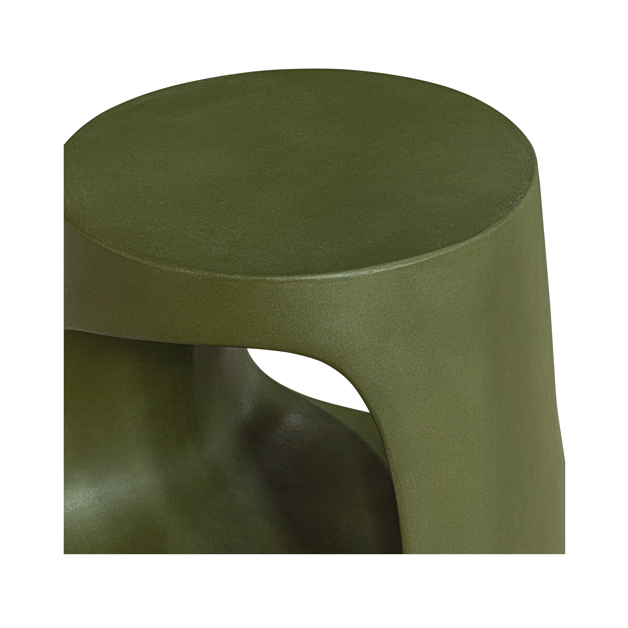 Rothko Outdoor Stool Green - Image 5