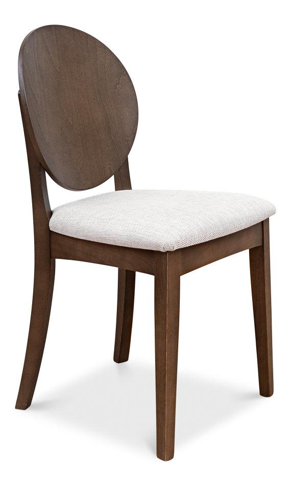 Round Back Side Chair - Set of 2