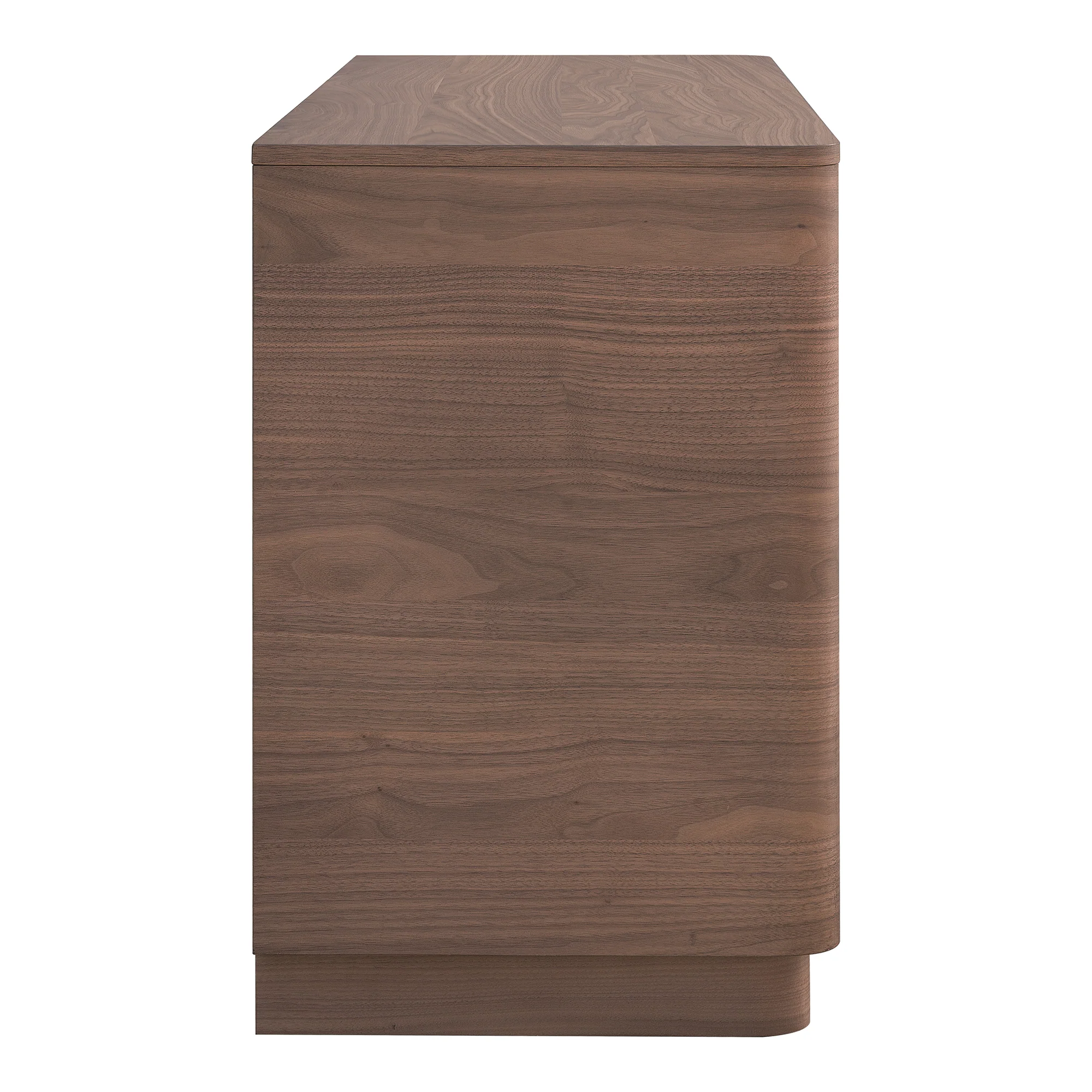 Round Off Dresser Walnut - Image 5
