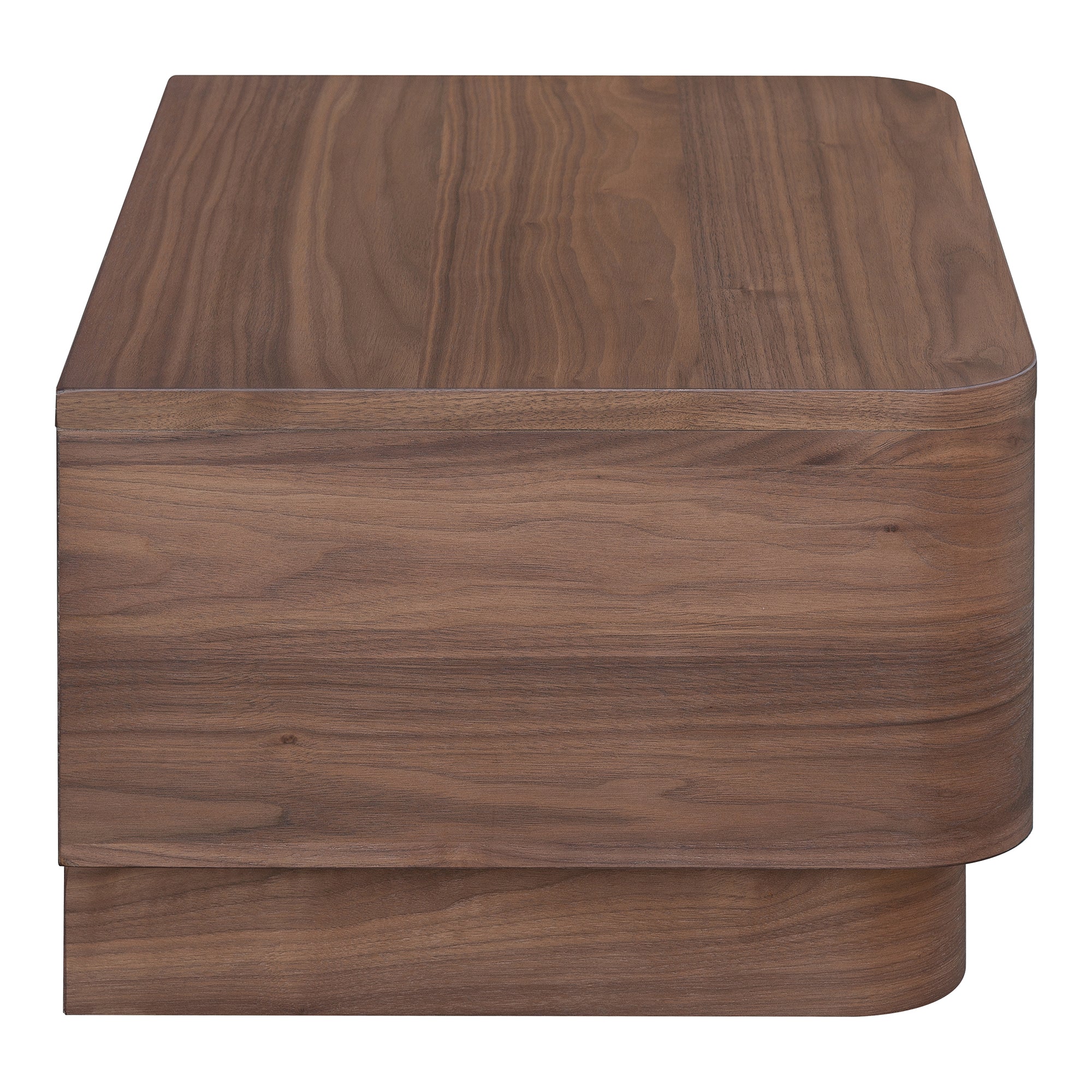 Round Off Nightstand Walnut - Image 5