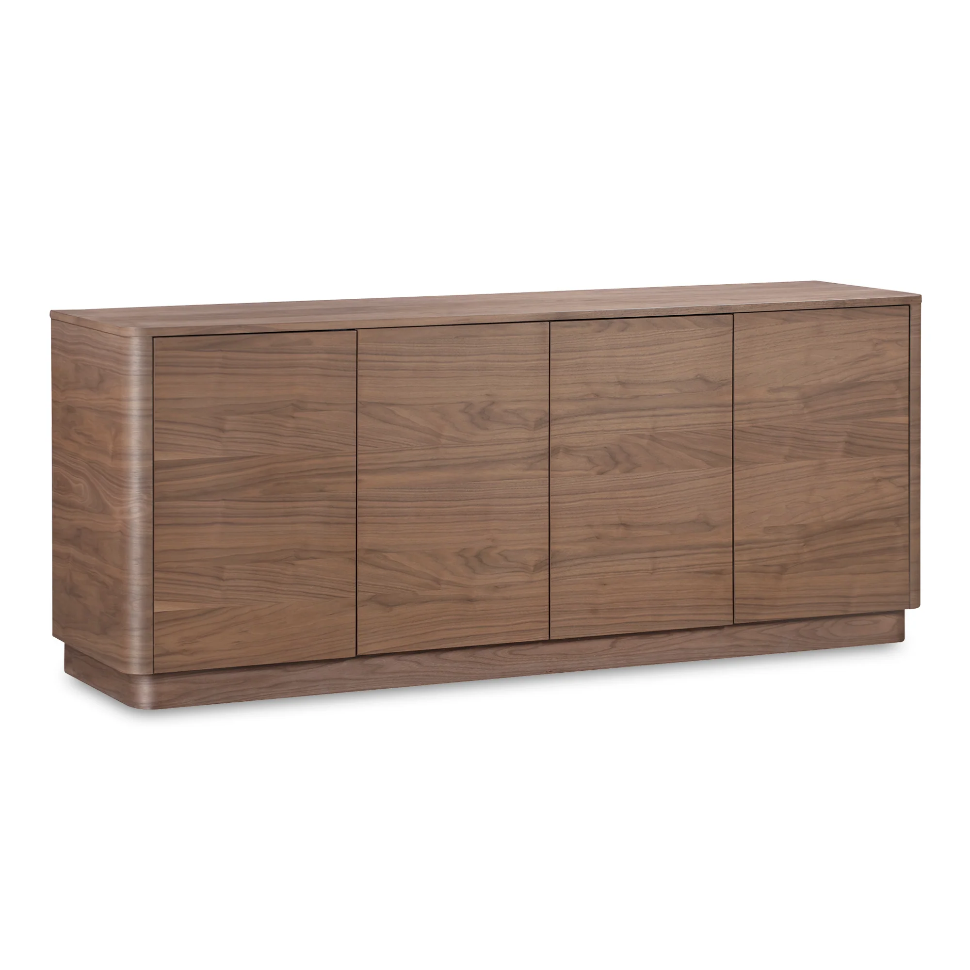 Round Off Sideboard Walnut - Image 3