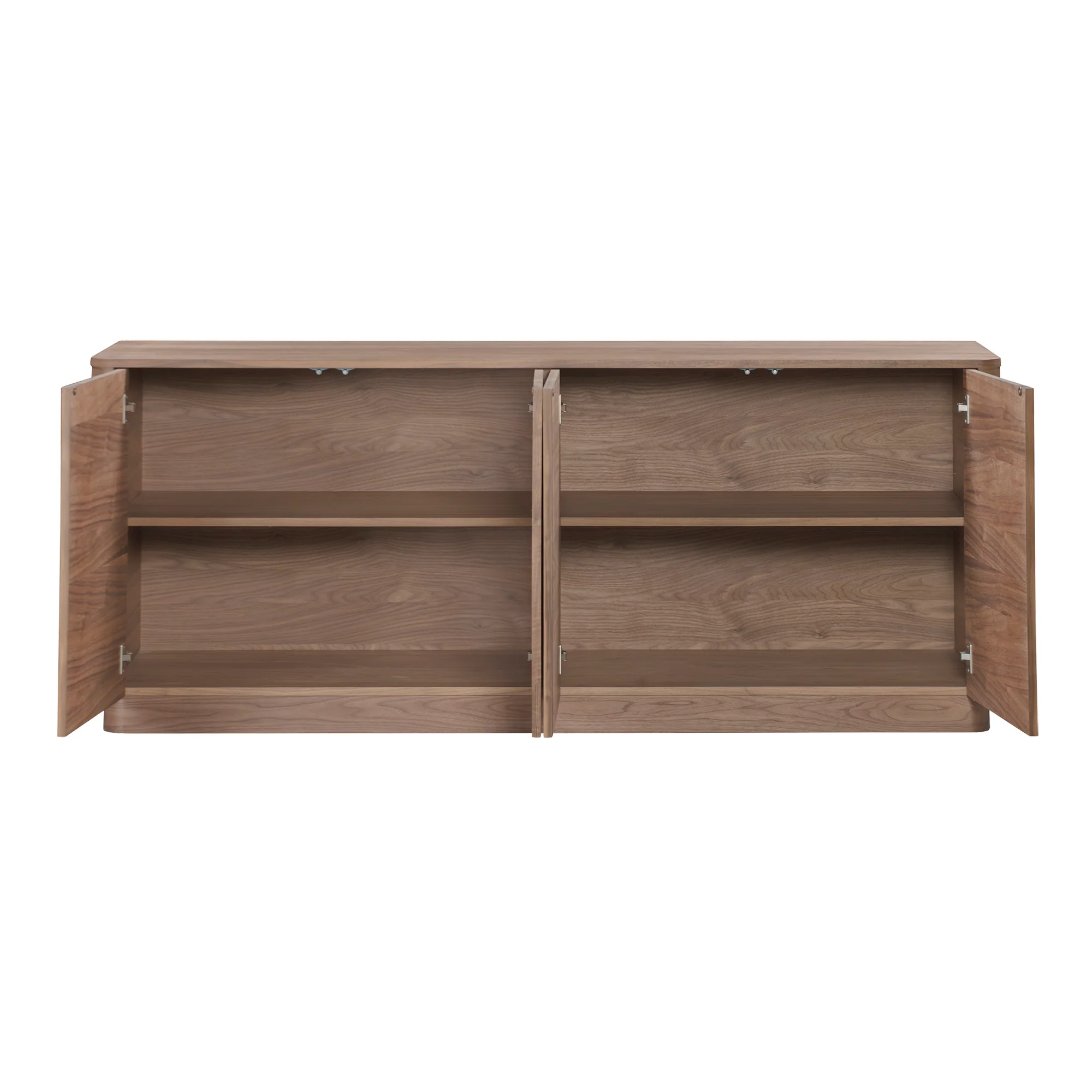Round Off Sideboard Walnut - Image 6