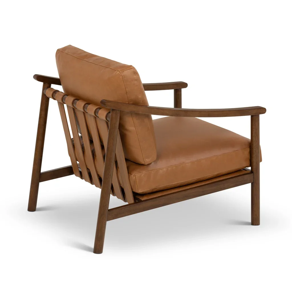 Rowan Leather Accent Chair - Image 7