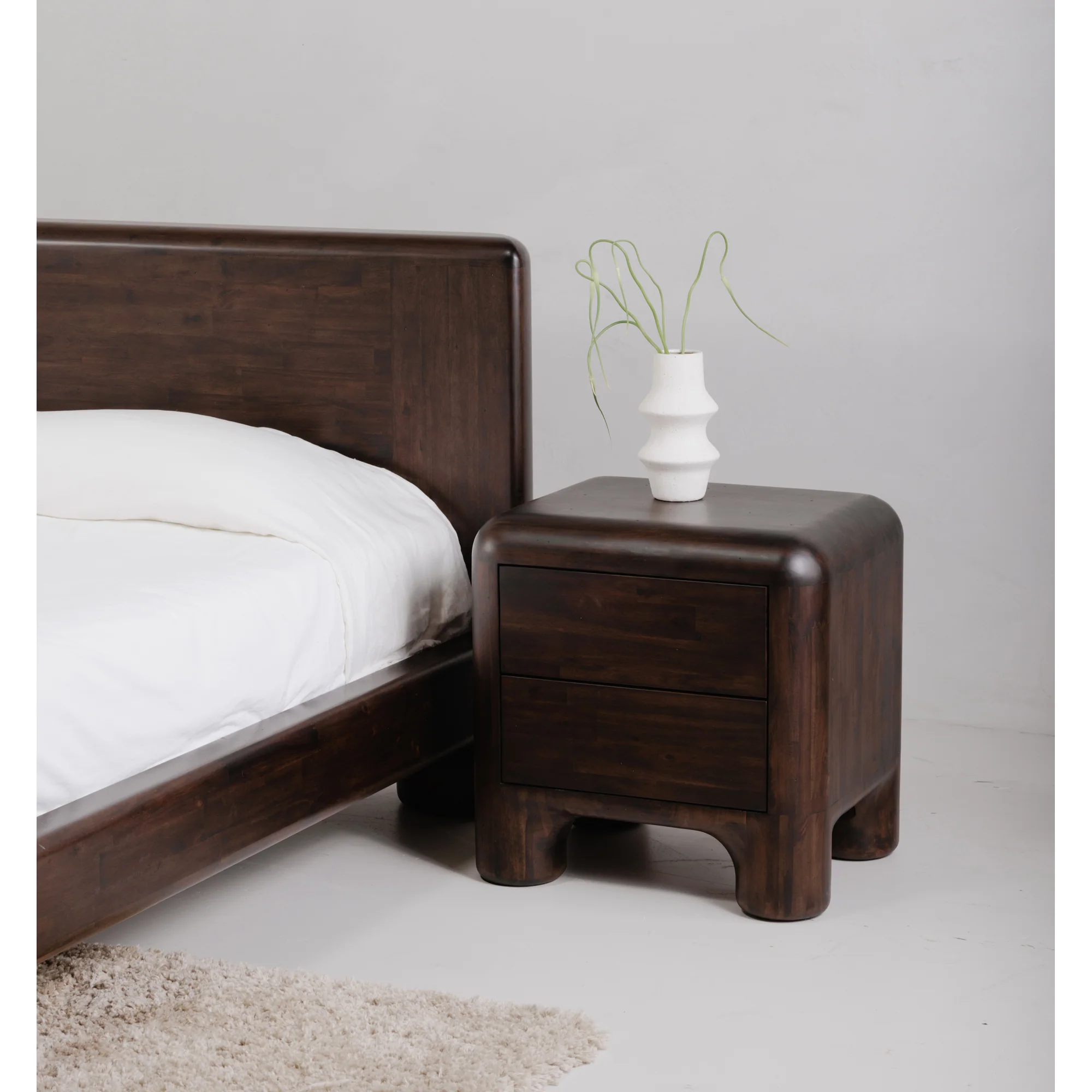 Rowan Nightstand Dark Brown - Image 2