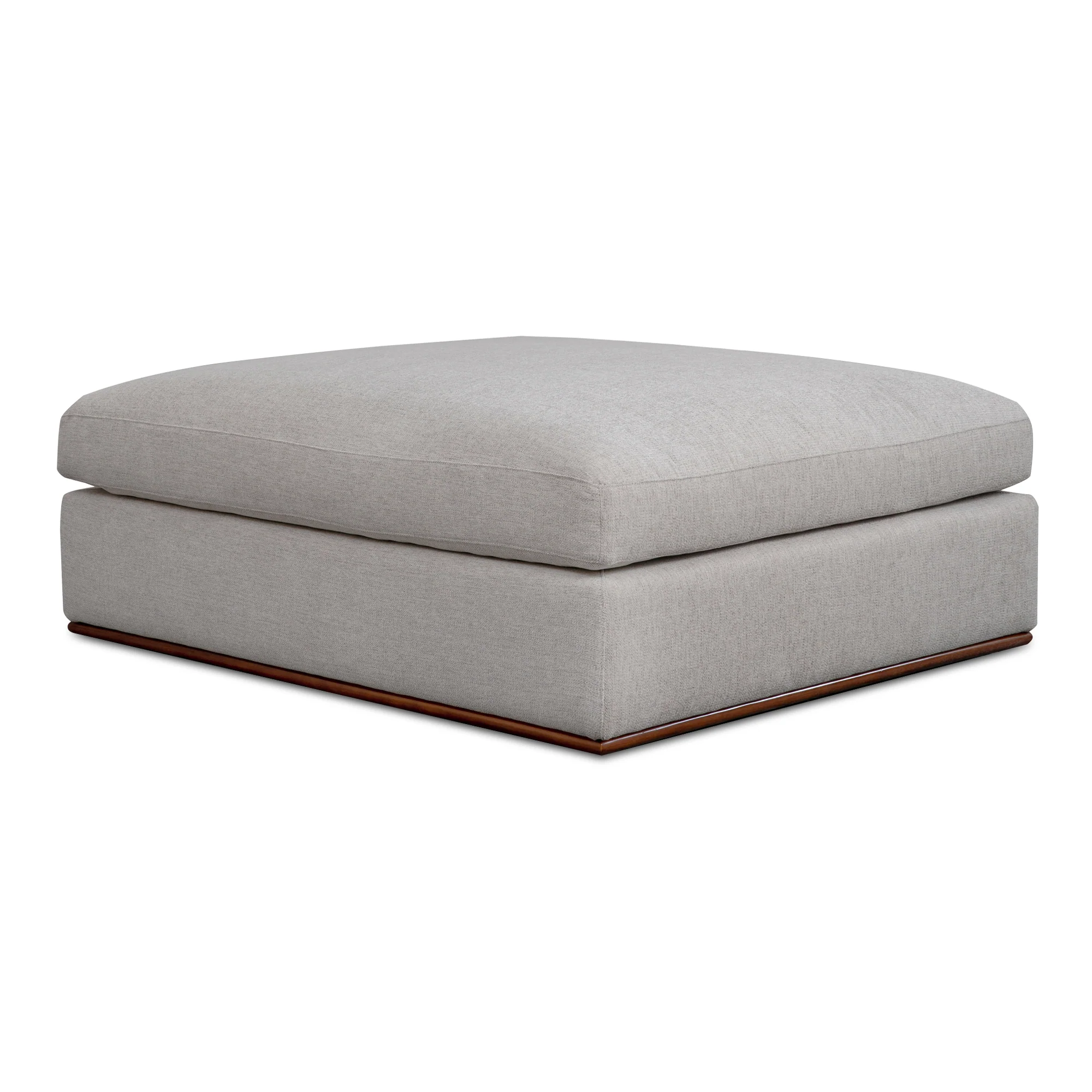 Rue Ottoman Flecked Grey - Image 4