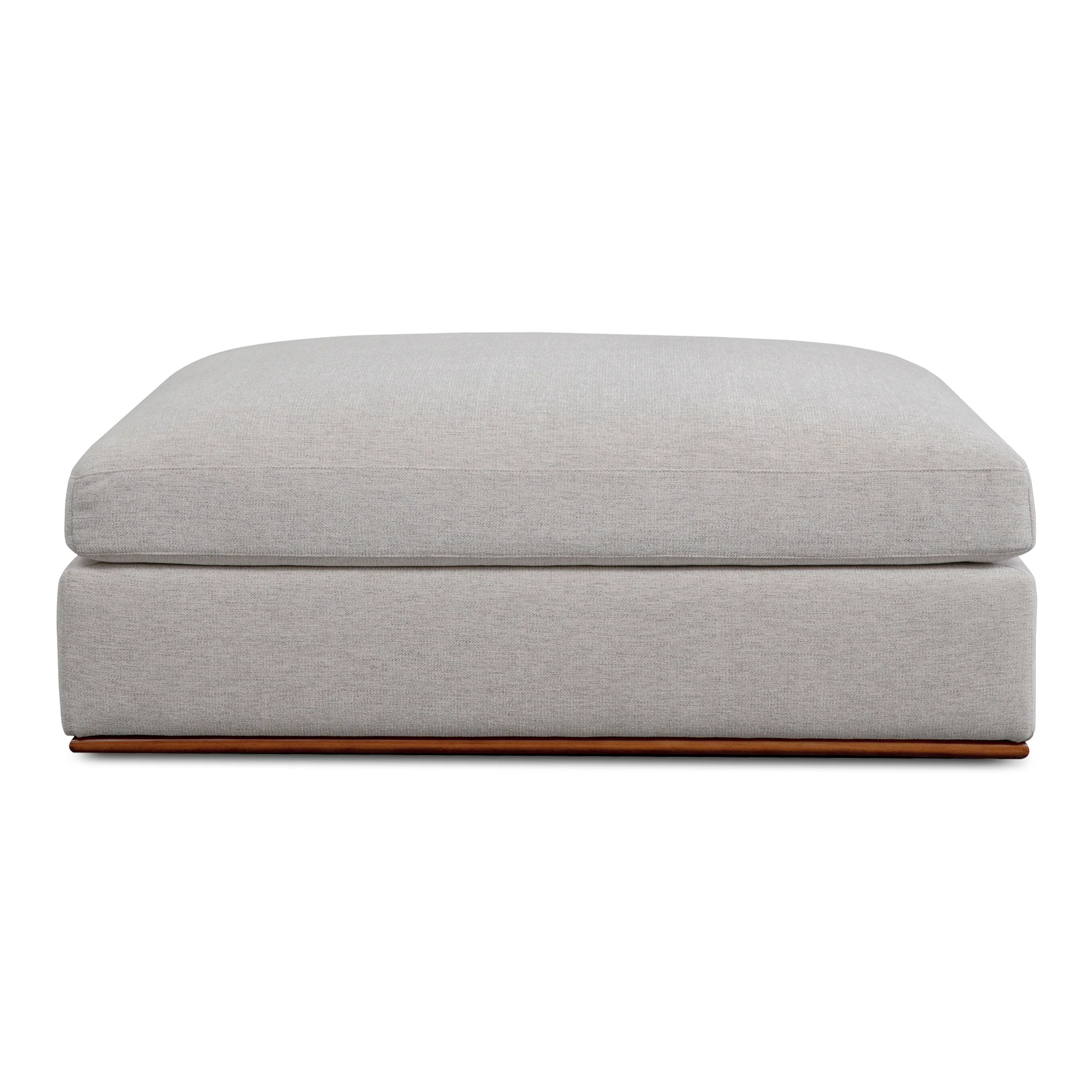 Rue Ottoman Flecked Grey - Image 6