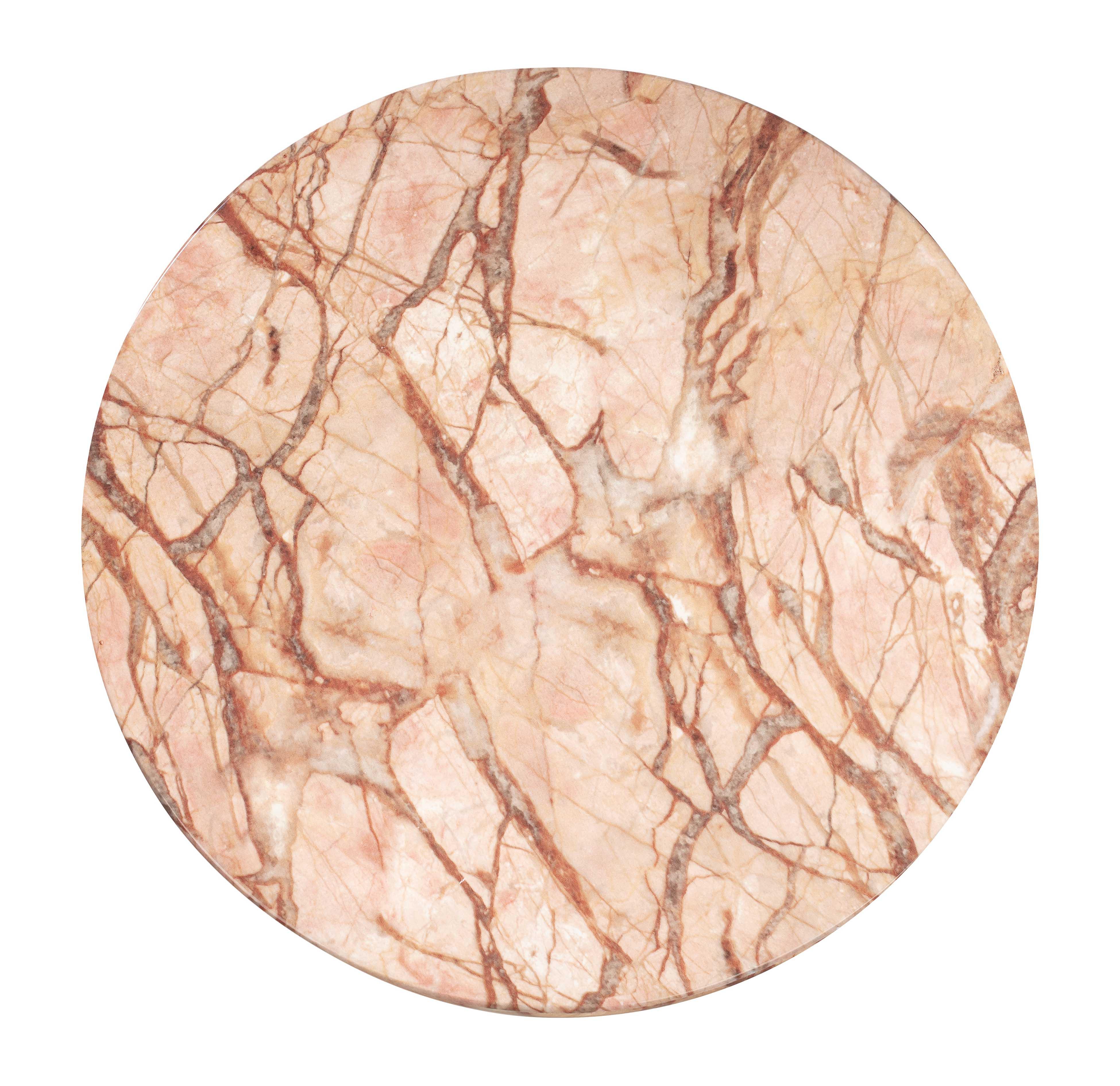 Rue Sunset Marble Side Table - Image 4