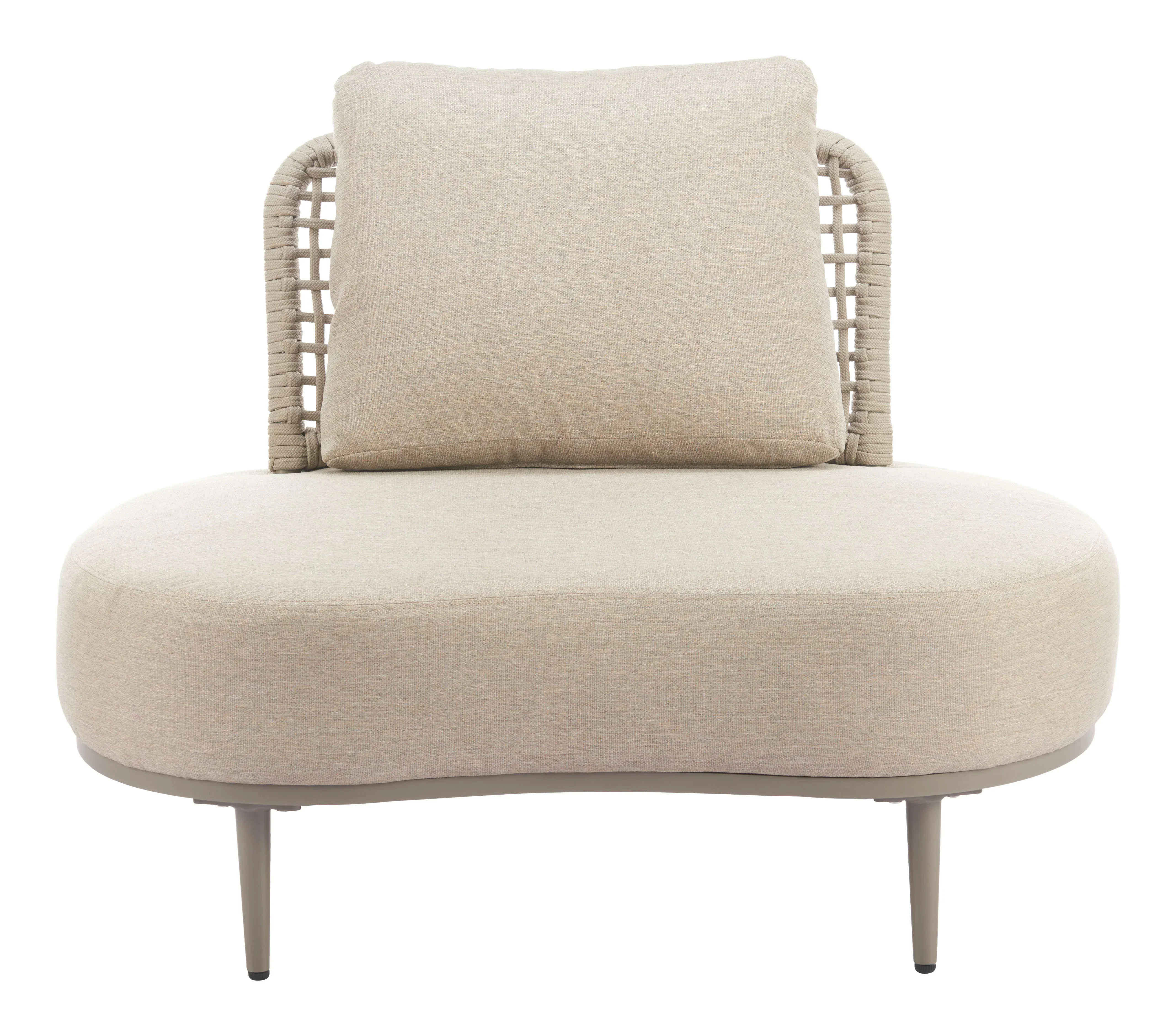 Ruhe Accent Chair Beige - Image 4