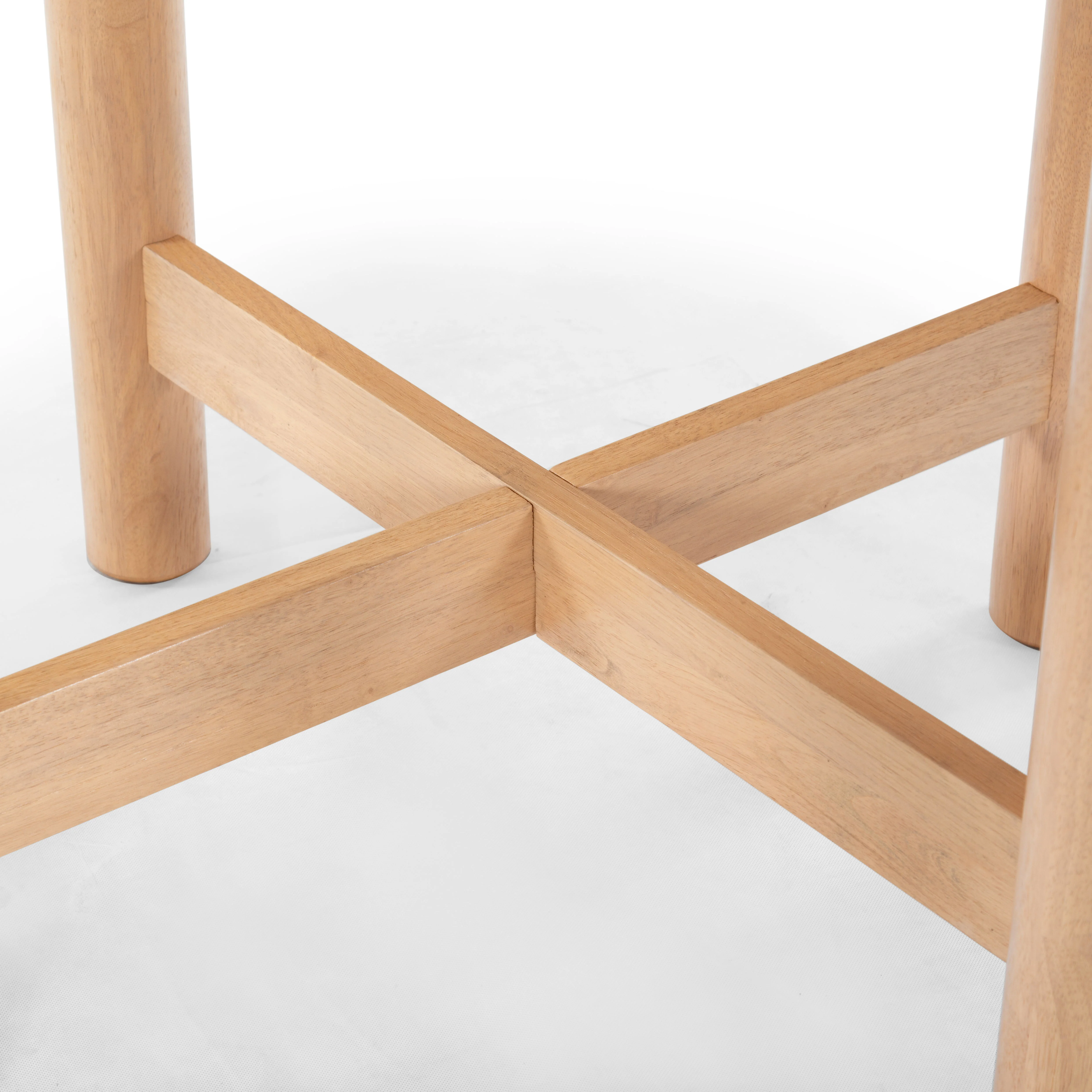 Ruthanne Round Wood 47" Dining Table - Image 4