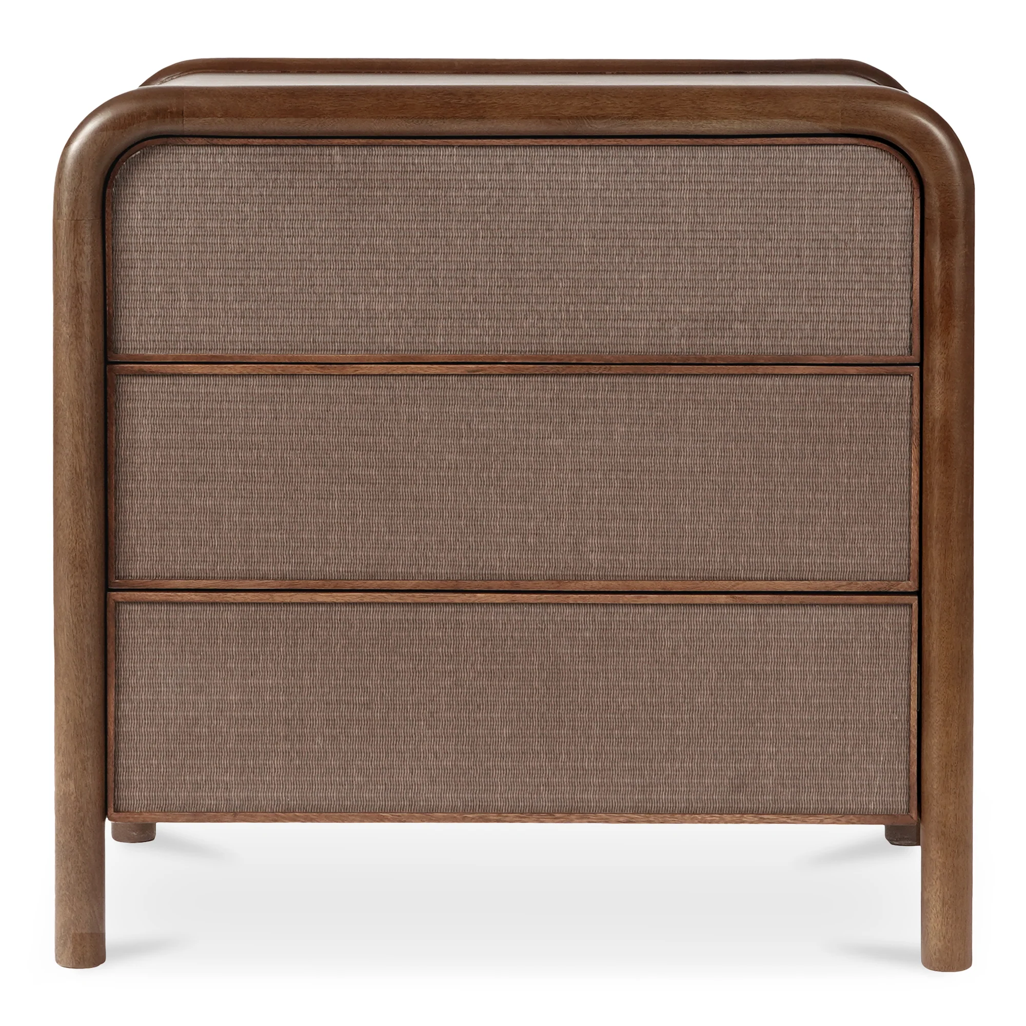Rye 3 Drawer Nightstand