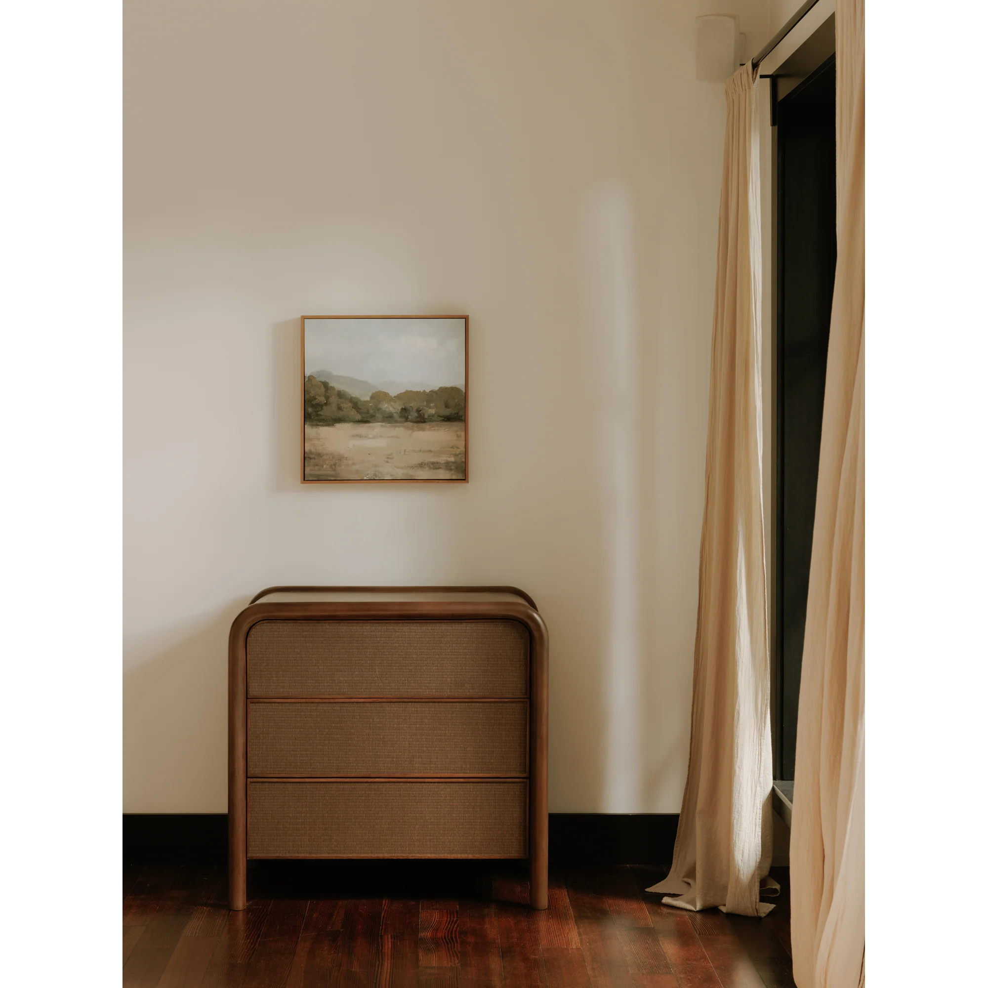 Rye 3 Drawer Nightstand - Image 2