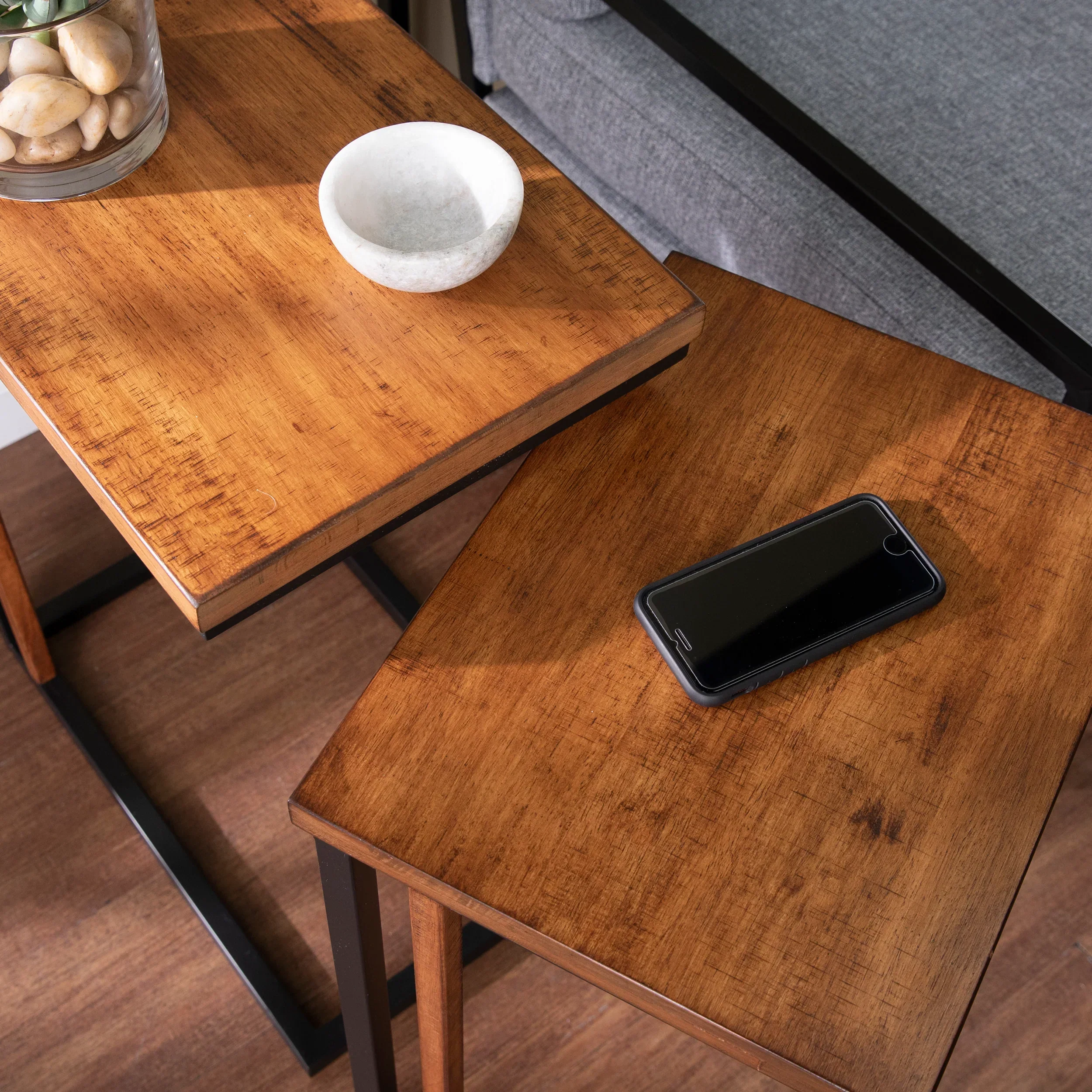 Sabanti Nesting C-Tables – 2pc Set - Image 3