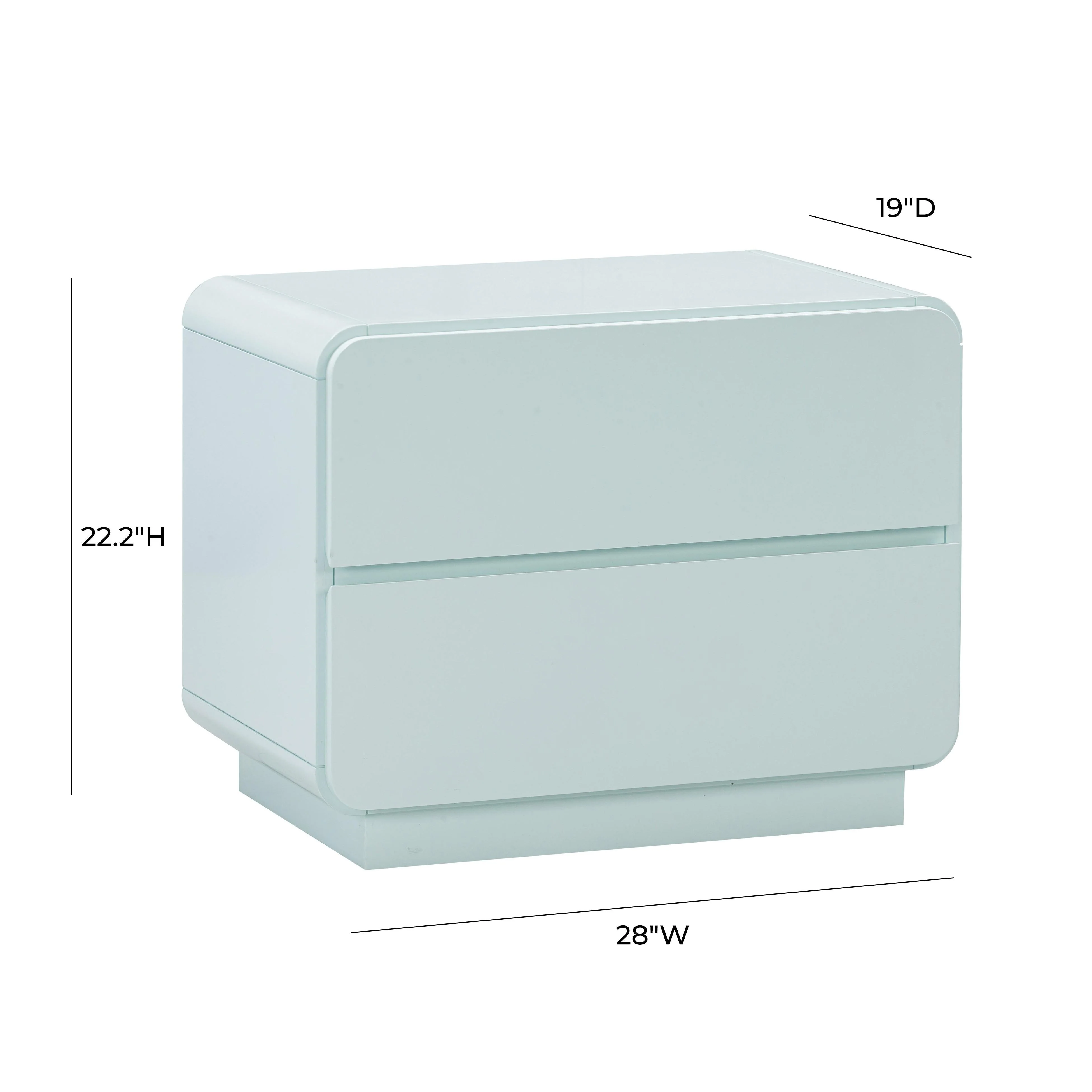 Sagura Blue Nightstand - Image 7